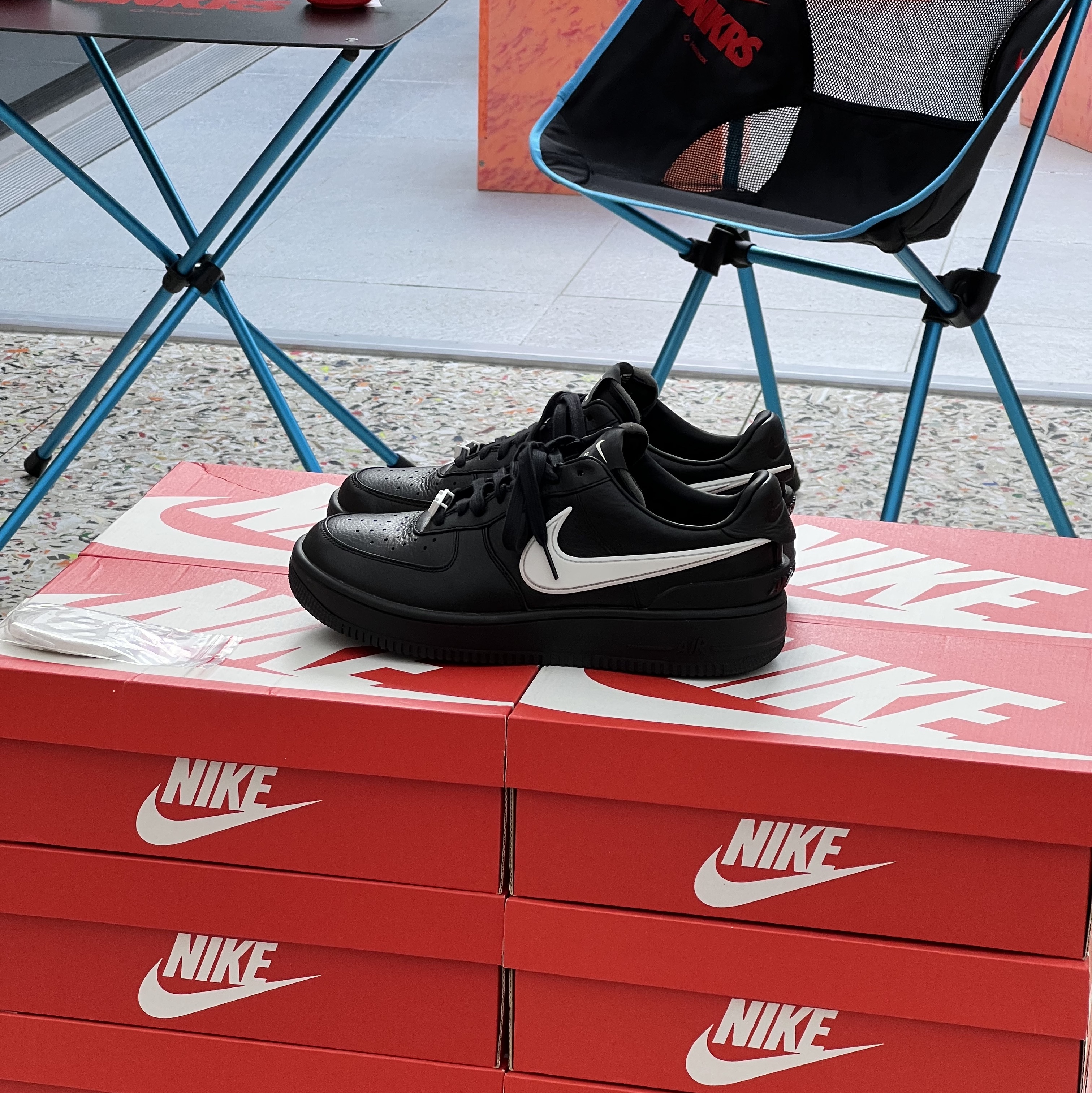 Nike x Ambush Air Force 1 Low SP Phantom, Nike x Ambush Air Force 1 Low SP Black 착용 스타일 - 4