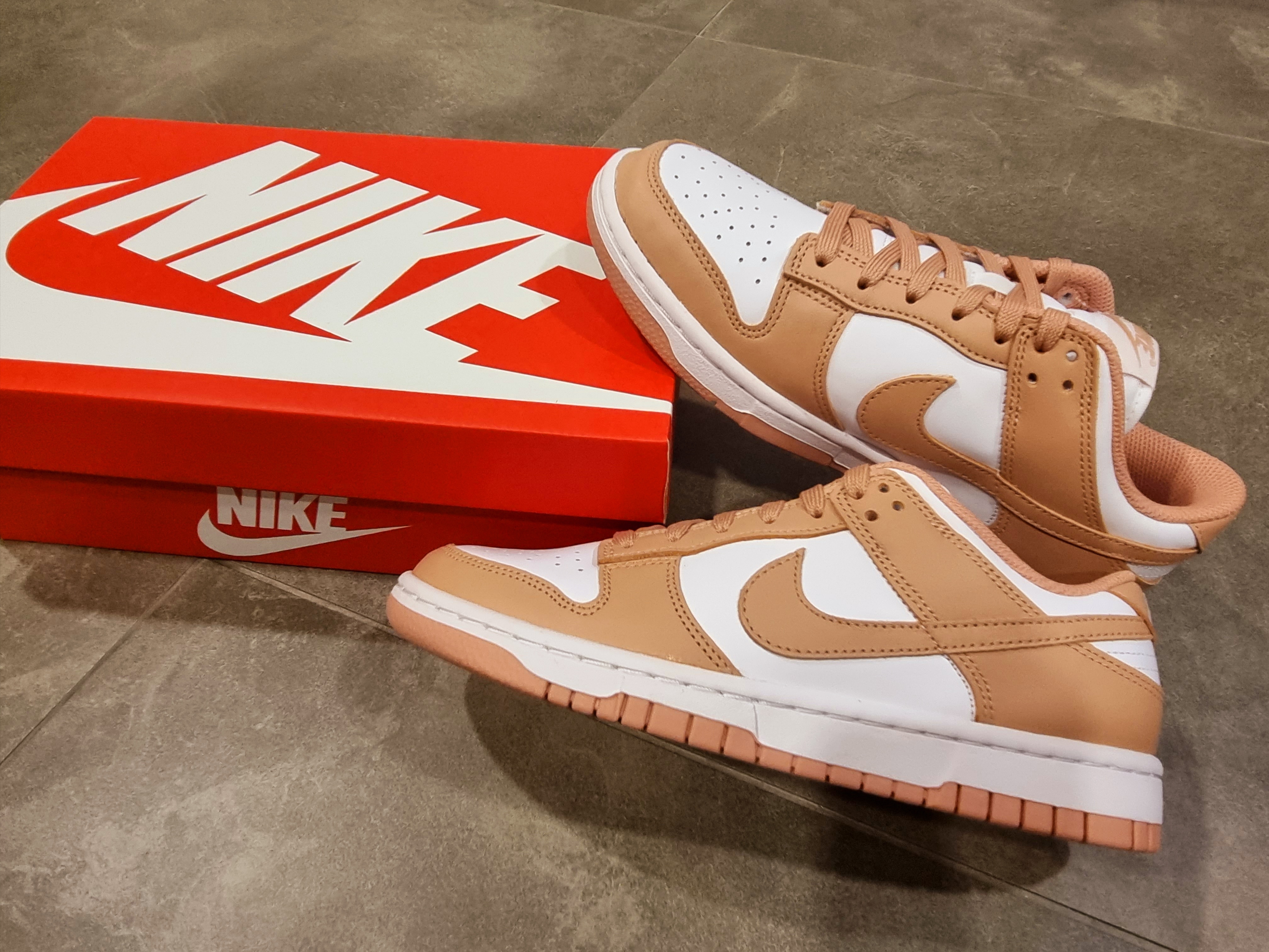 (W) Nike Dunk Low Rose Whisper 착용 스타일 - 5