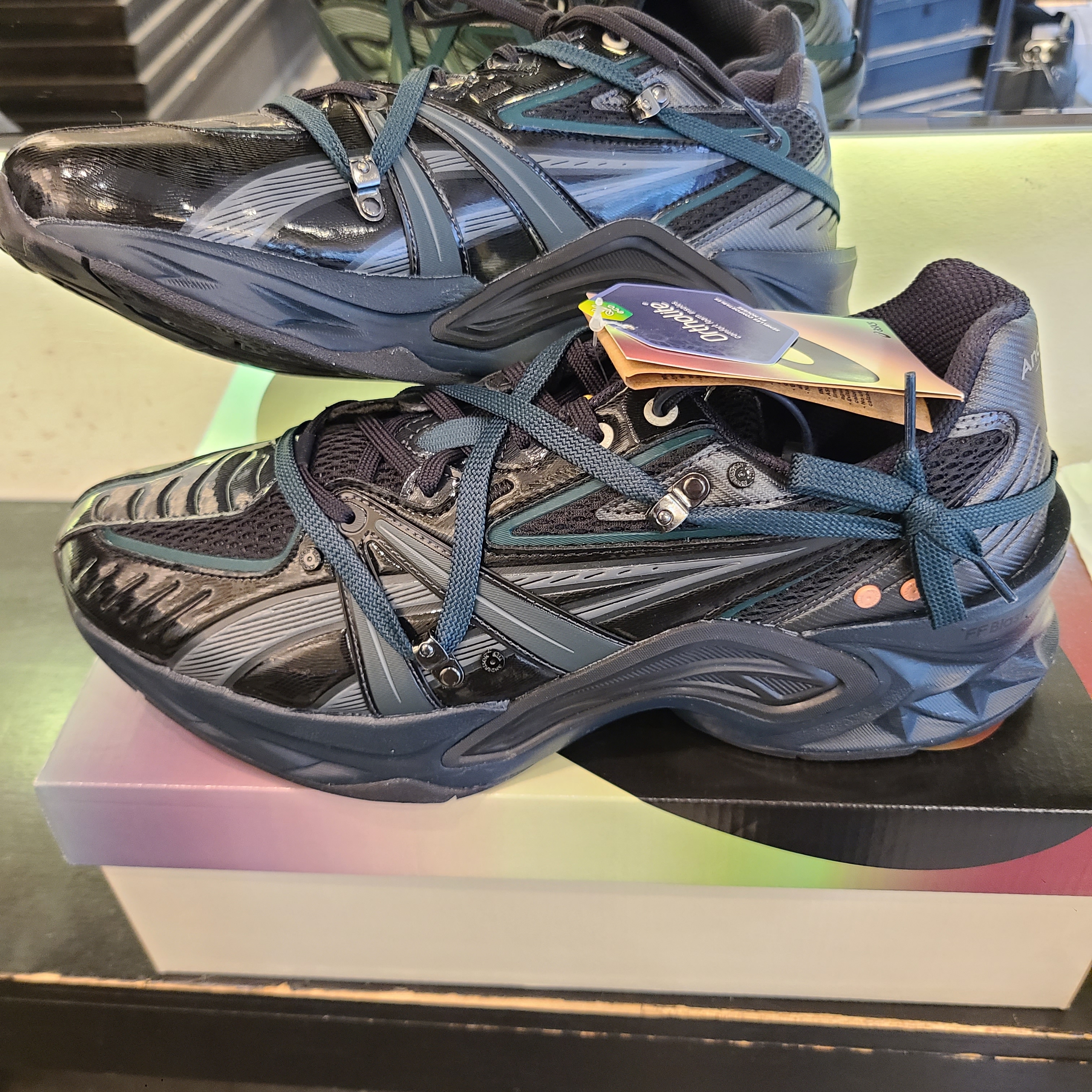 Asics x Andersson Bell HN2-S Protoblast Black 착용 스타일