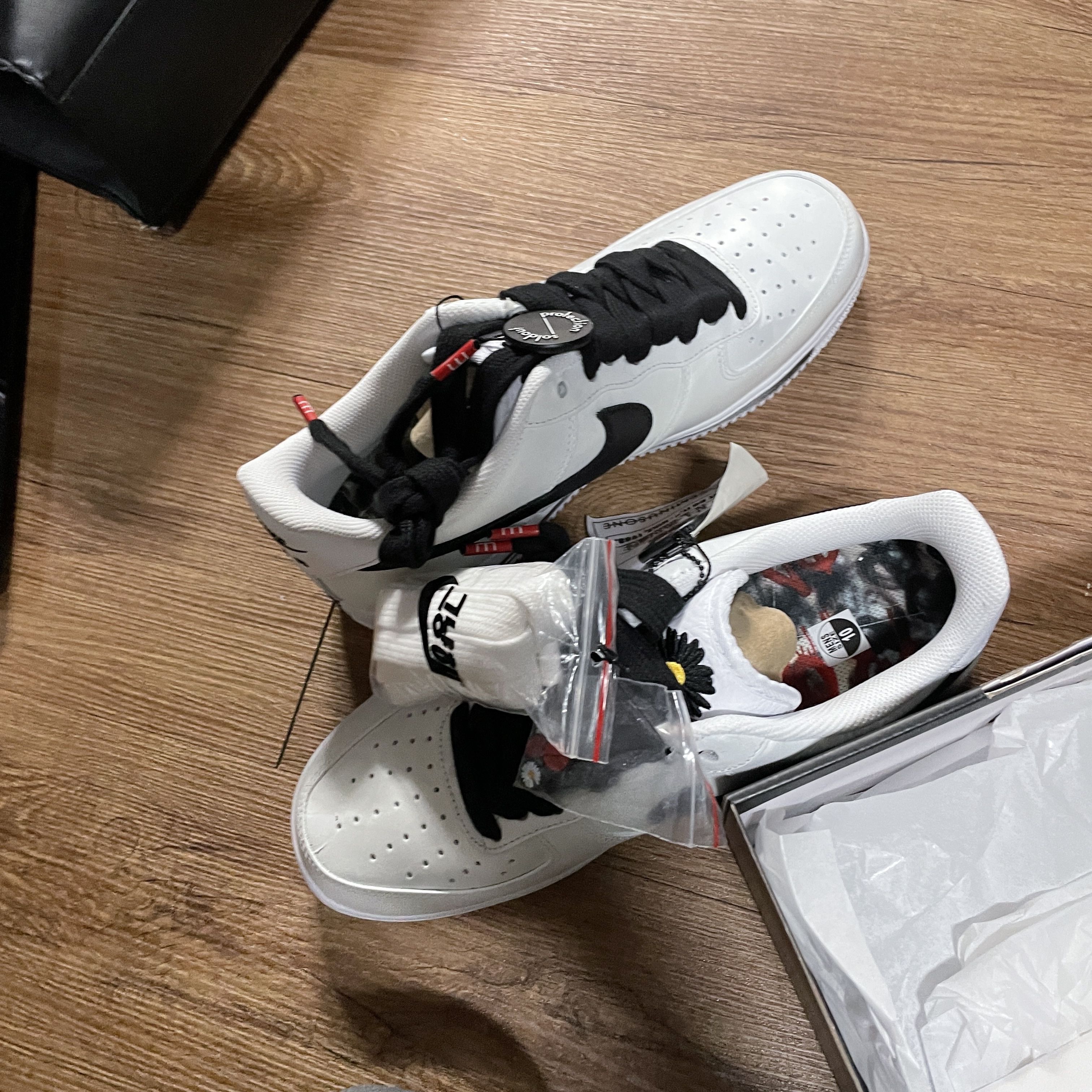 Nike x Peaceminusone Air Force 1 Low Para-Noise 2.0 착용 스타일