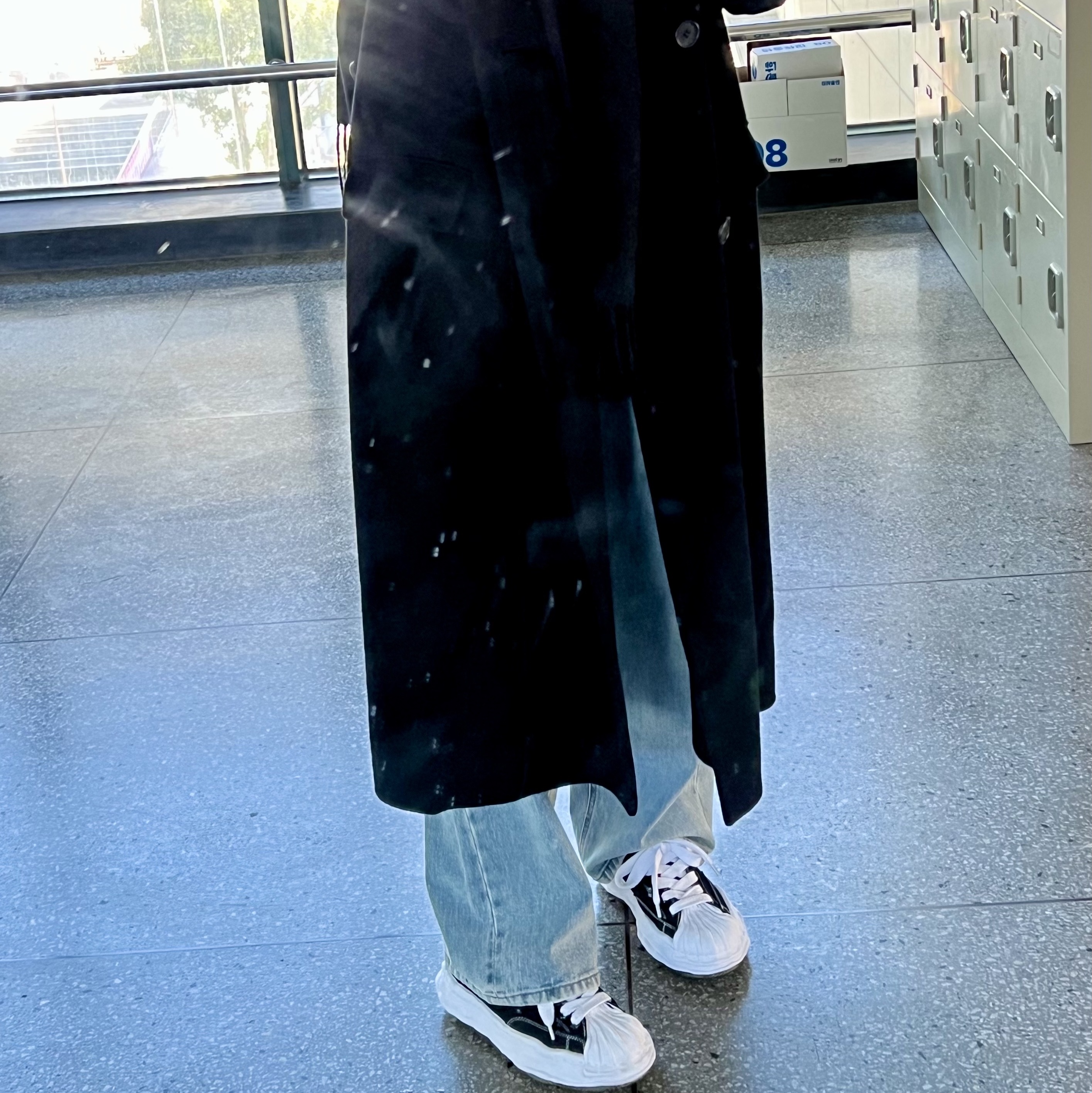 Maison Mihara Yasuhiro Blakey OG Sole Canvas Low-top Sneakers Black White 착용 스타일