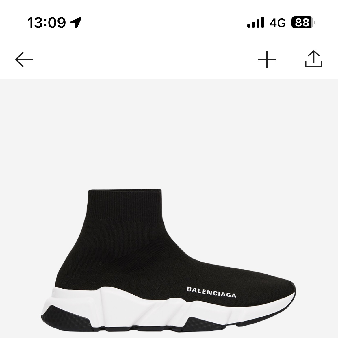 (W) Balenciaga Speed Trainer Black White 2021/2022 착용 스타일