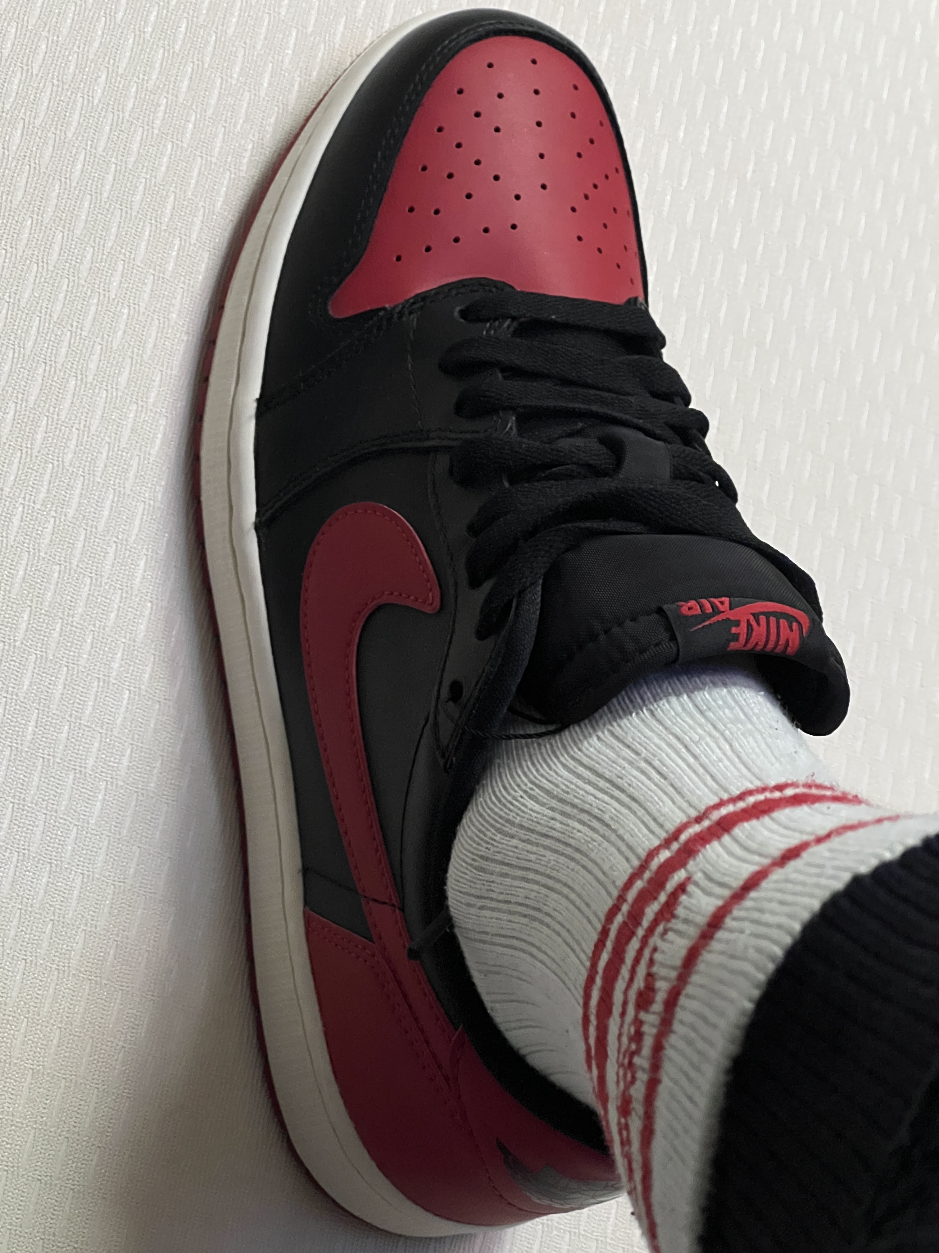 Jordan 1 Retro Low OG Bred 2015 착용 스타일