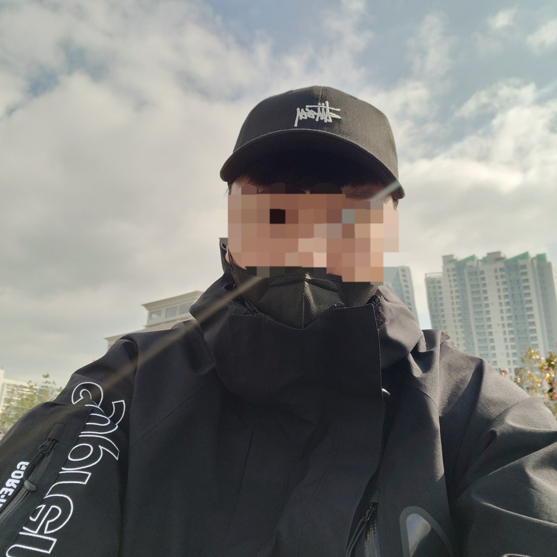 Stussy Stock Low Pro Cap Black 착용 스타일