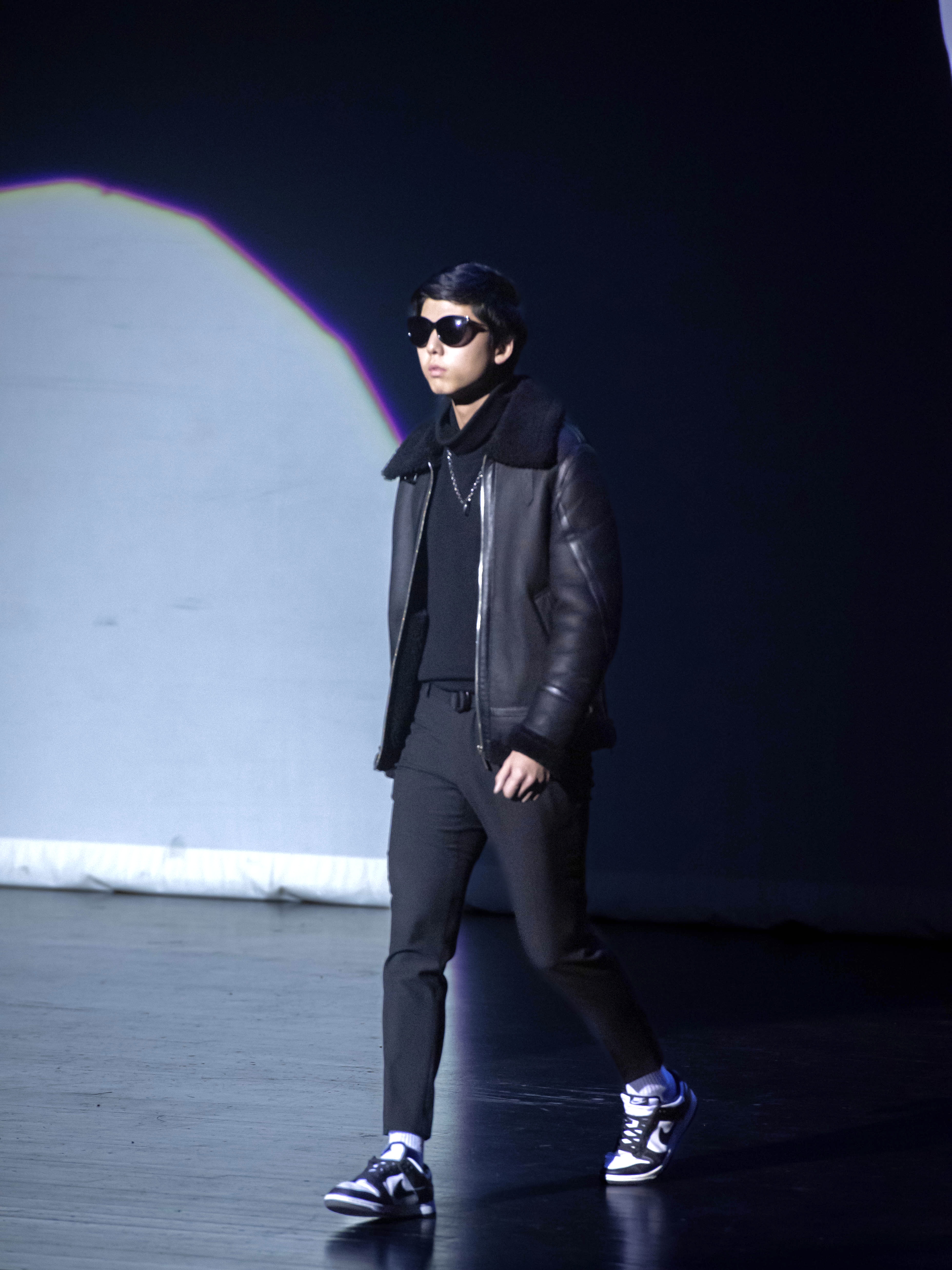 Nike Dunk Low Retro Black 착용 스타일 - 1