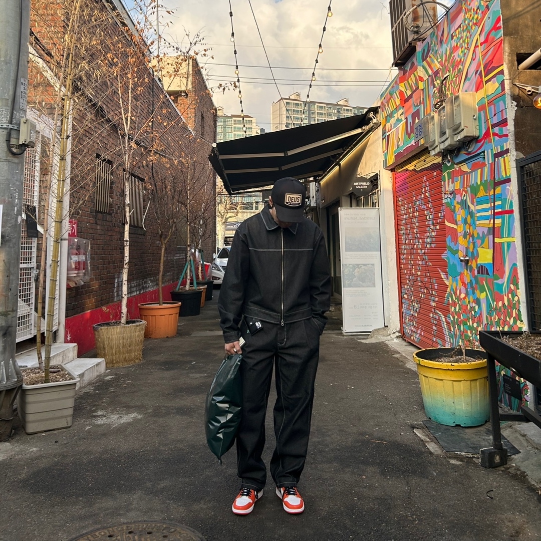 Jordan 1 Low OG Starfish 착용 스타일