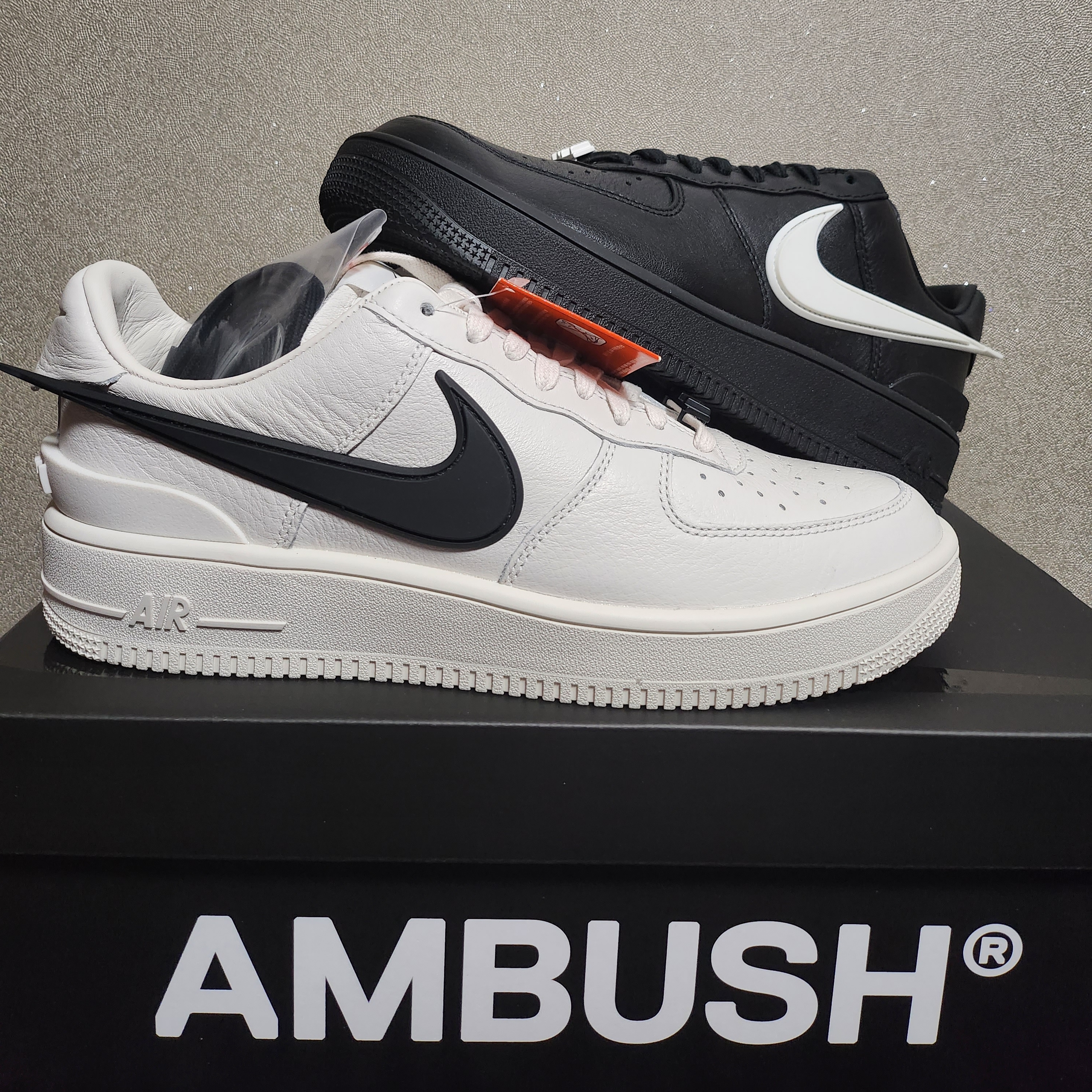 Nike x Ambush Air Force 1 Low SP Phantom, Nike x Ambush Air Force 1 Low SP Black 착용 스타일