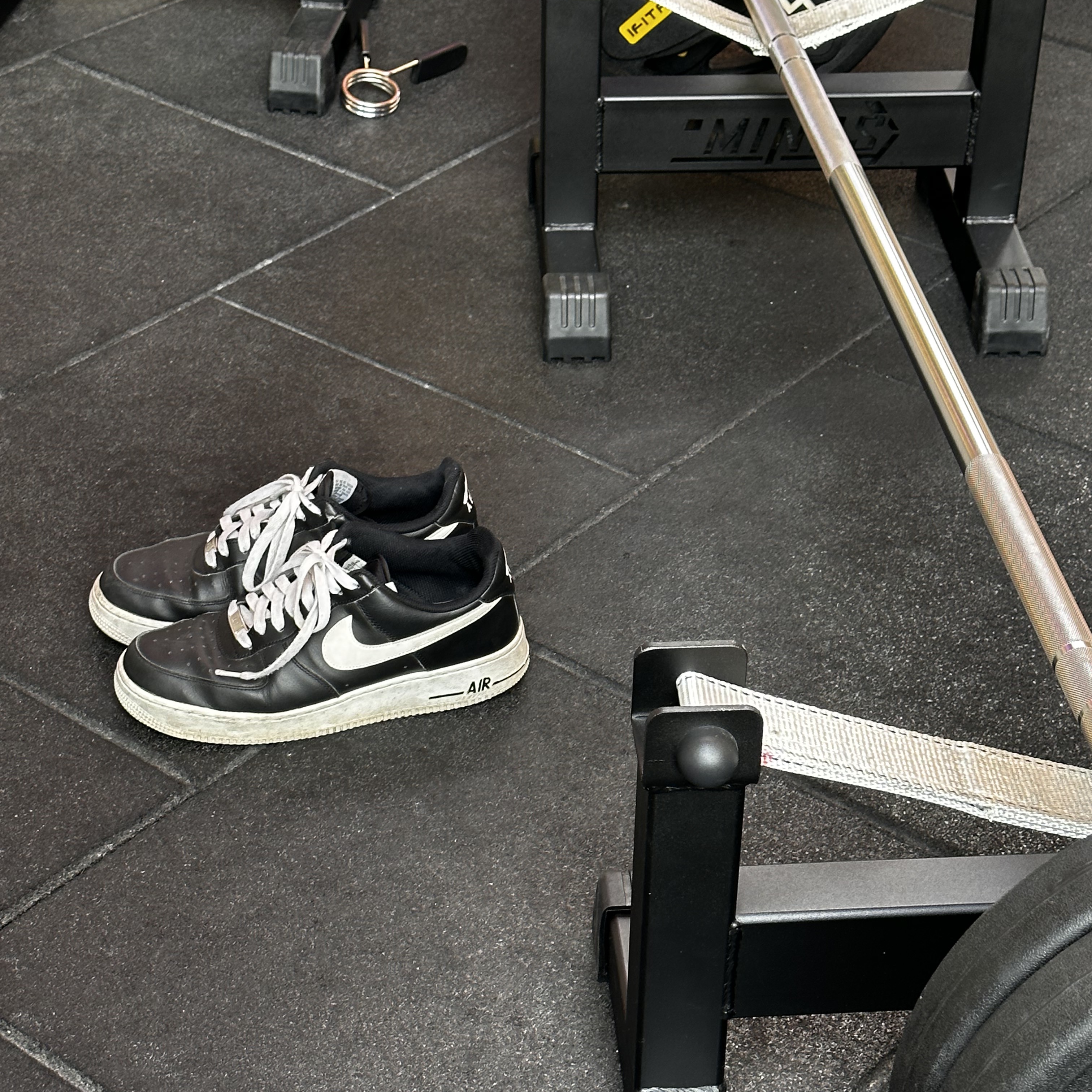 Nike Air Force 1 '07 AN20 Black White 착용 스타일