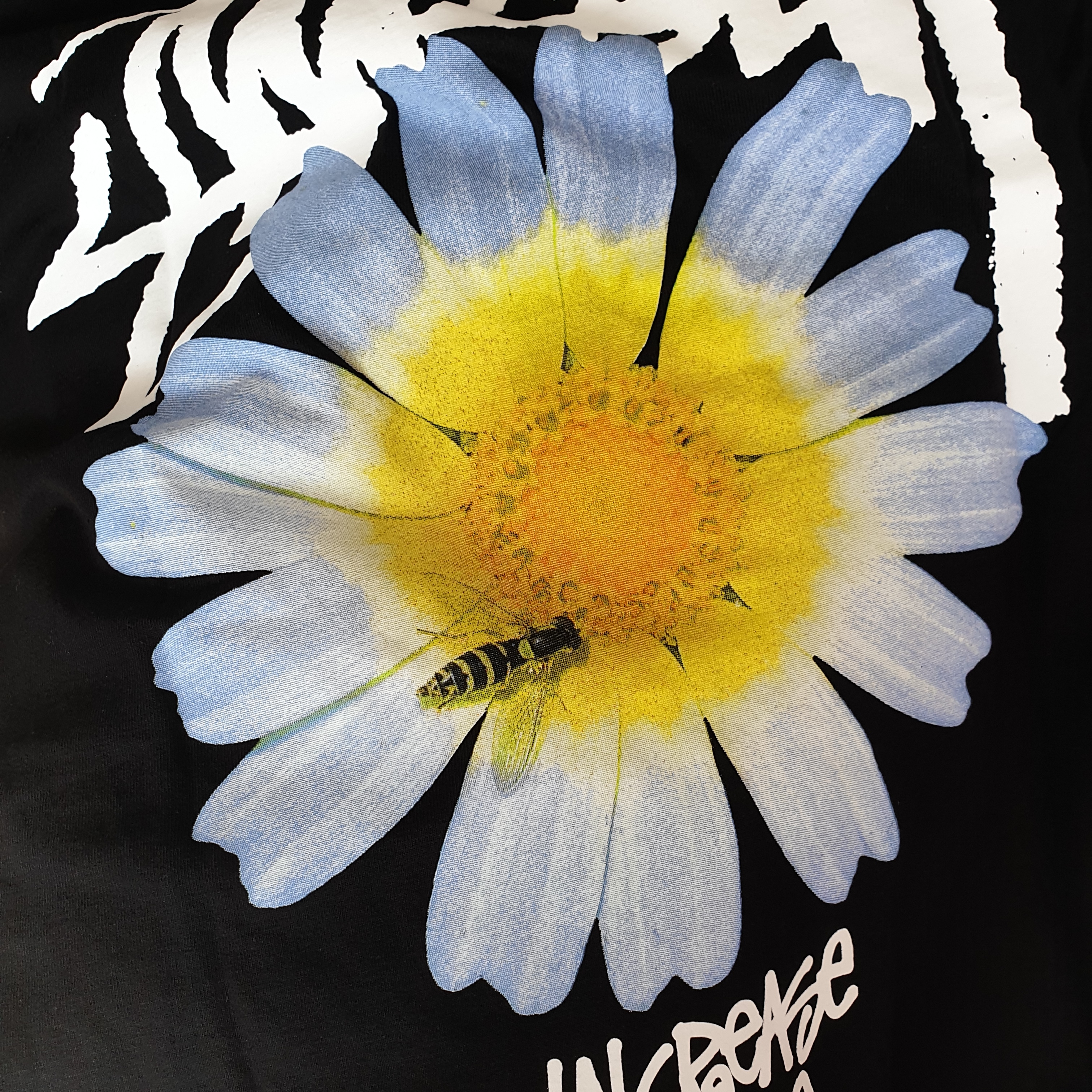 Stussy ITP Flower T-Shirt Black 착용 스타일