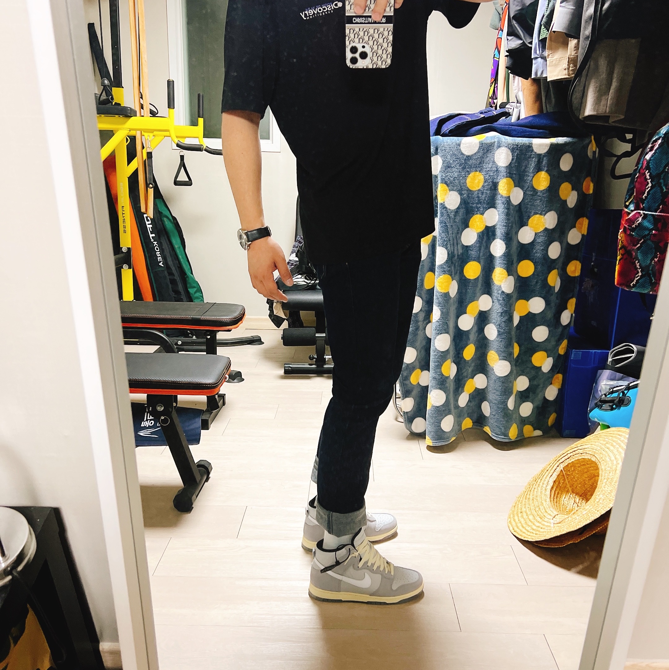 Nike Dunk High PRM Culture Day 착용 스타일