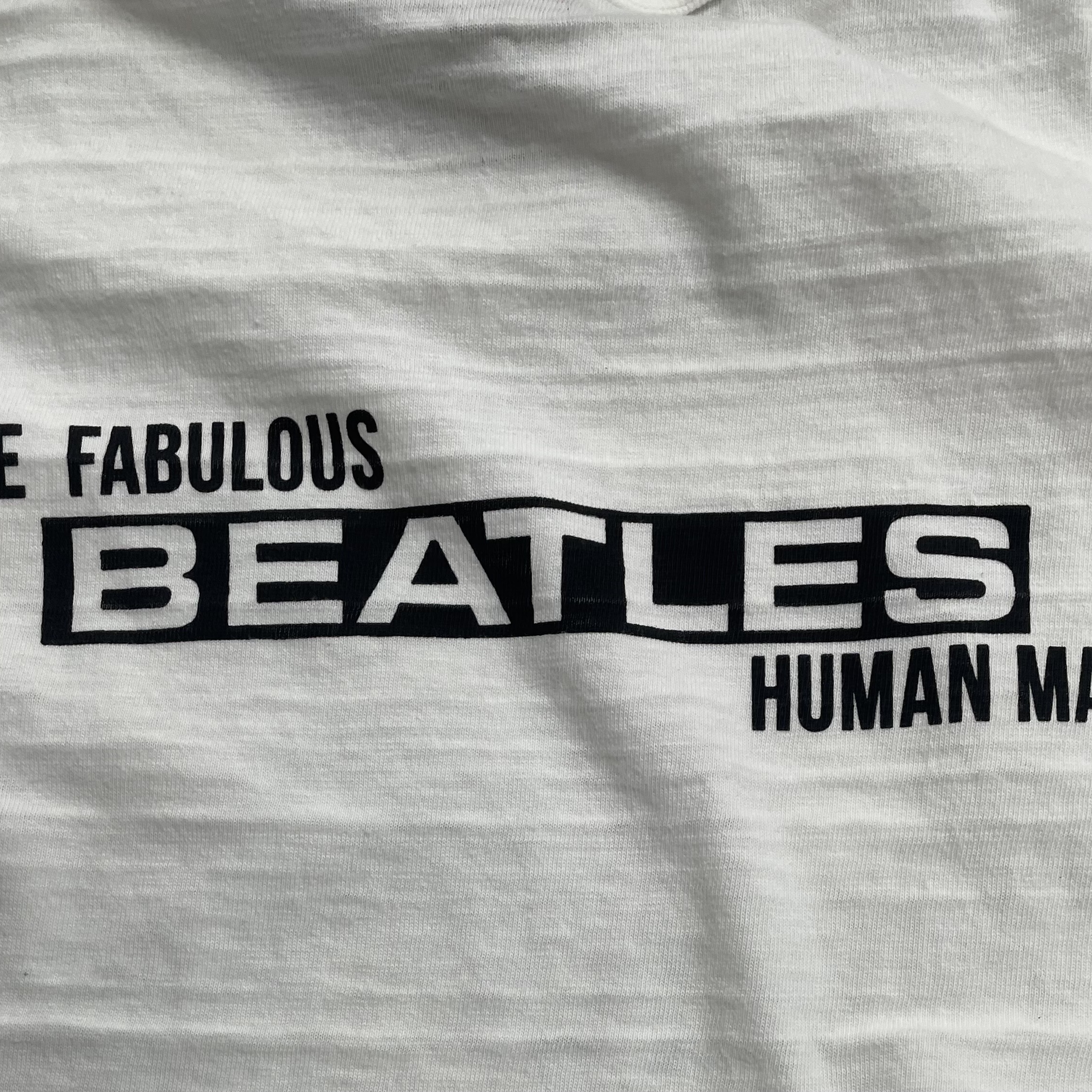 Human Made Beatles T-Shirt White 착용 스타일 - 2