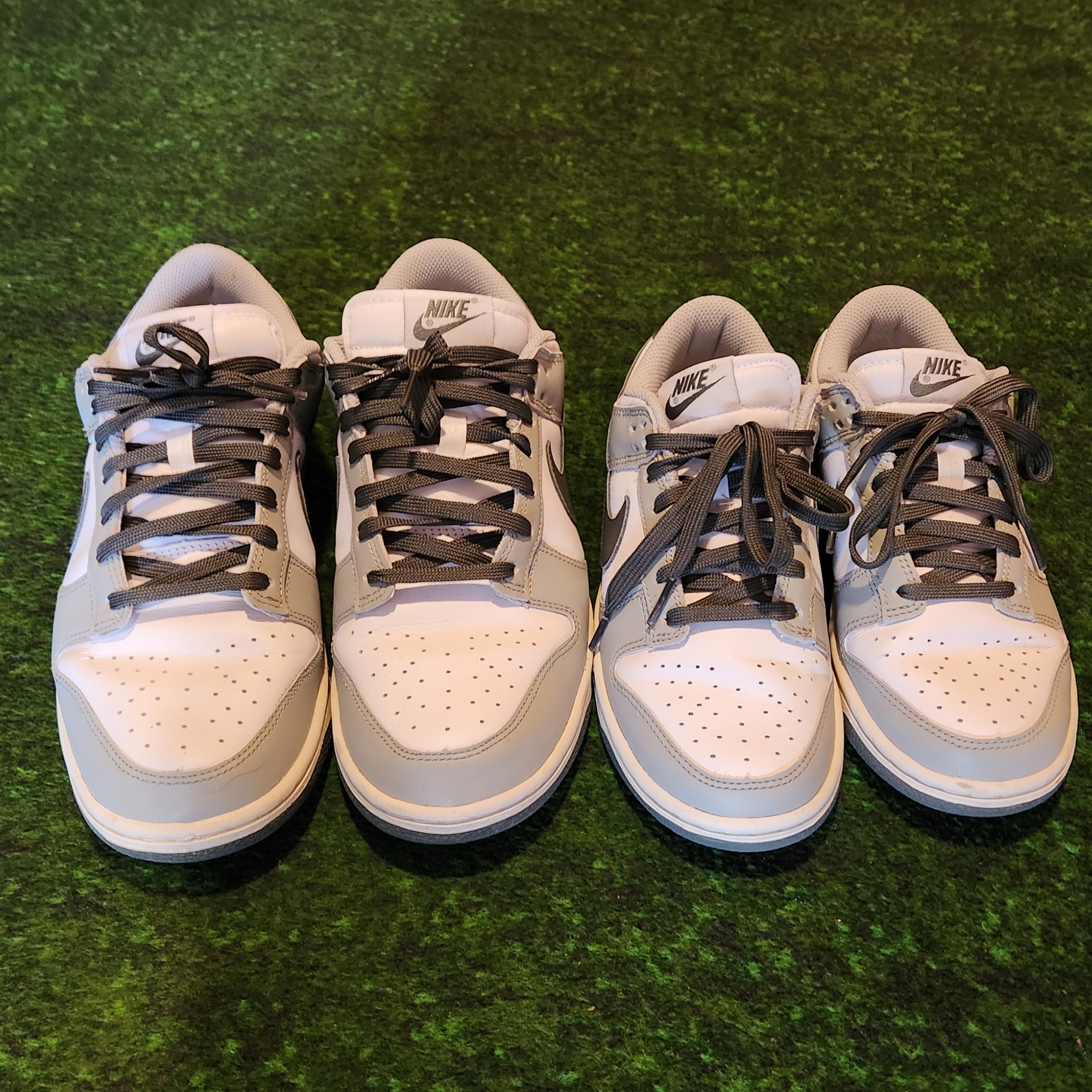 (W) Nike Dunk Low Light Smoke Grey 착용 스타일
