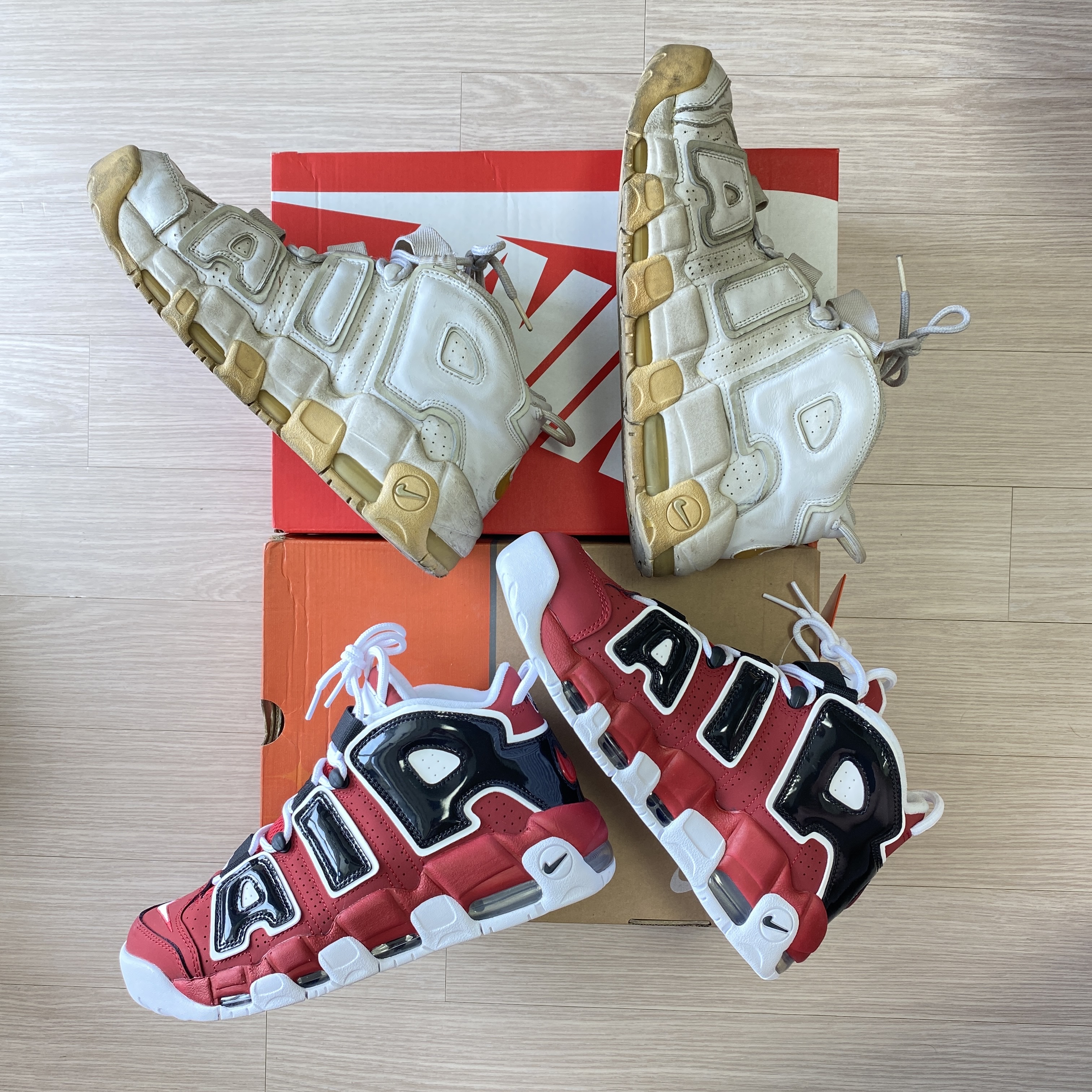 Nike Air More Uptempo 96 Bulls 2021 착용 스타일 - 4