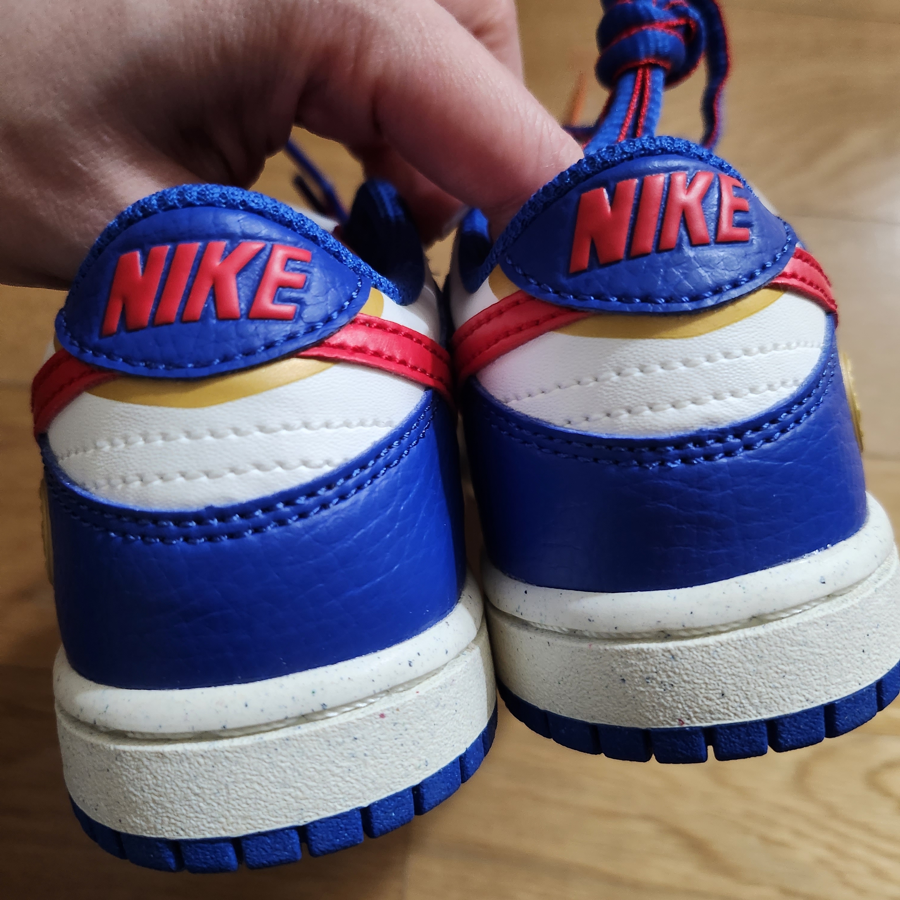 (PS) Nike Dunk Low Game Royal University Red 착용 스타일 - 4