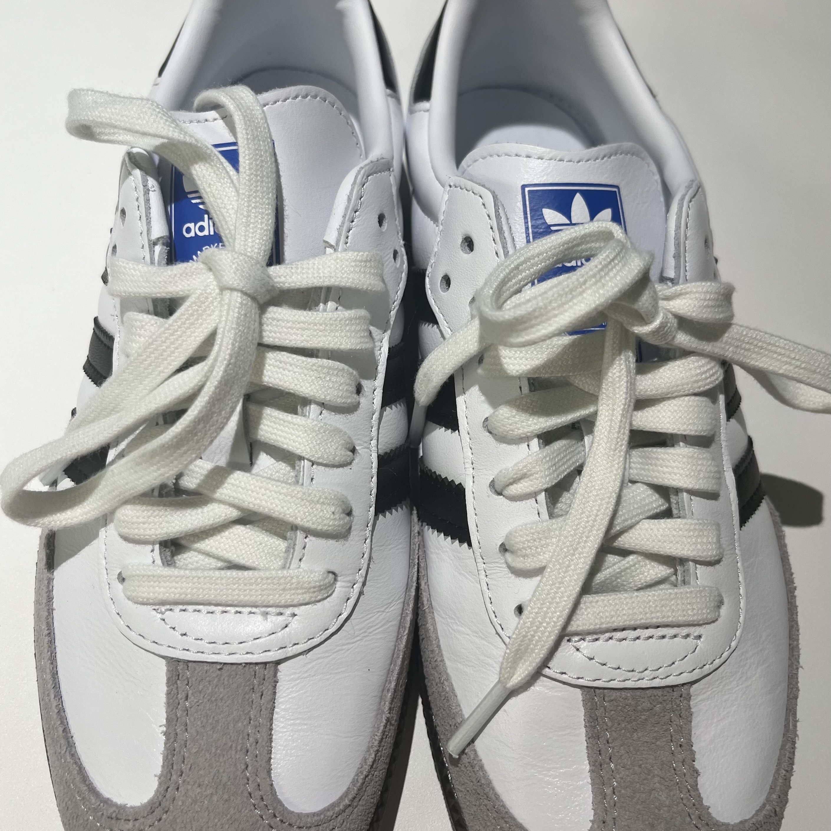 Adidas Samba OG Cloud White 착용 스타일 - 2