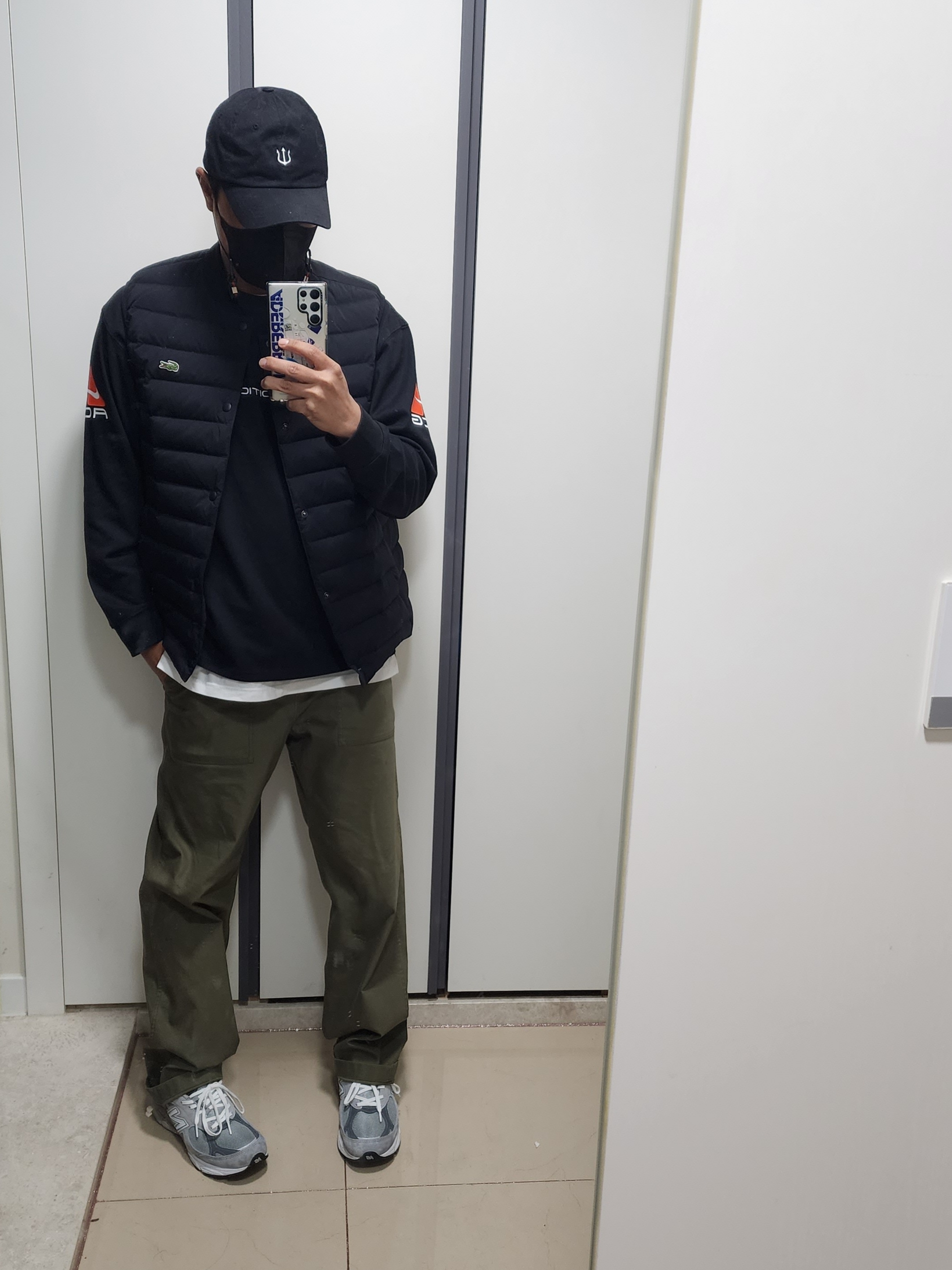 Nike NRG ACG SSNL Lungs Long Sleeve T-Shirt Black - Asia, New Balance 990v3 Made in USA Grey - D Standard 착용 스타일 - 2