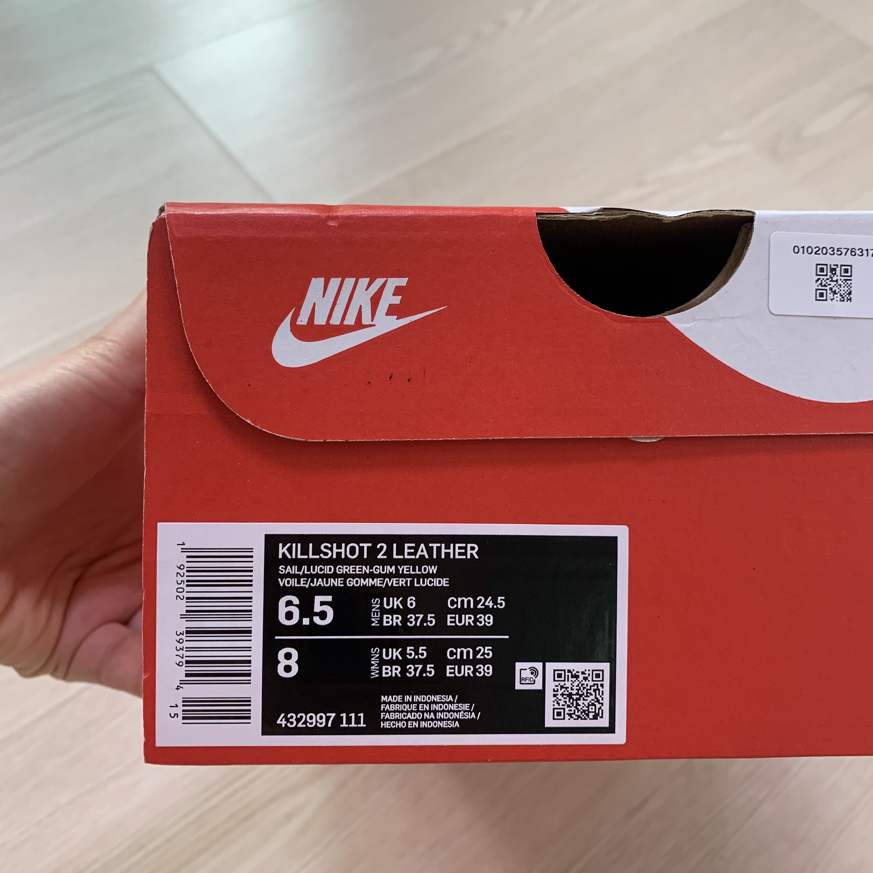Nike x J.Crew Killshot 2 Lucid Green 착용 스타일 - 1