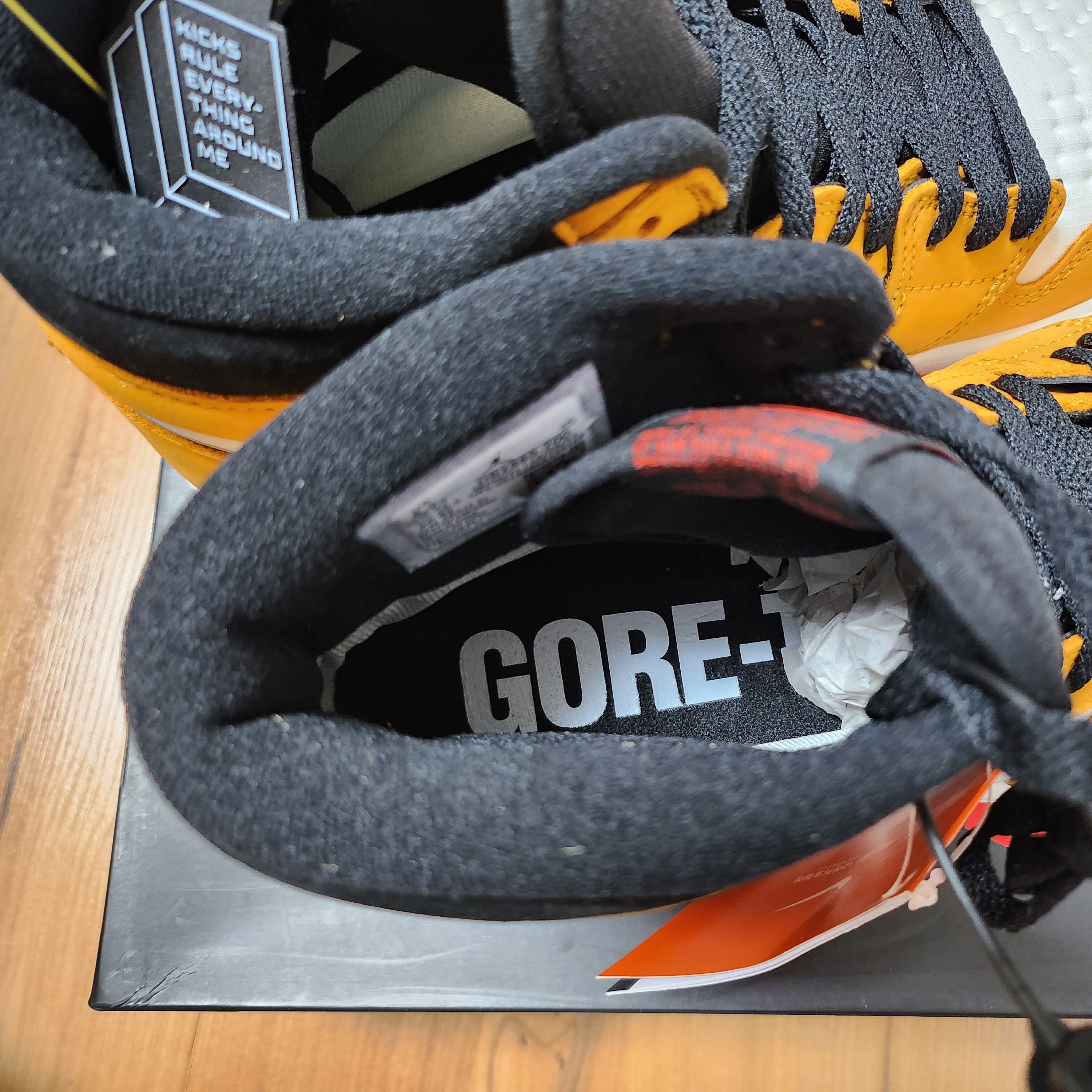 Jordan 1 Element Gore-Tex Light Curry 착용 스타일 - 3