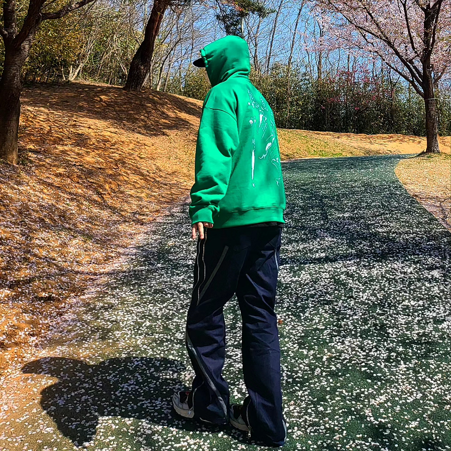 Salomon ACS +OG Black Lunar Rock Alloy 착용 스타일