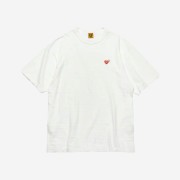 Human Made Heart Badge T-Shirt White