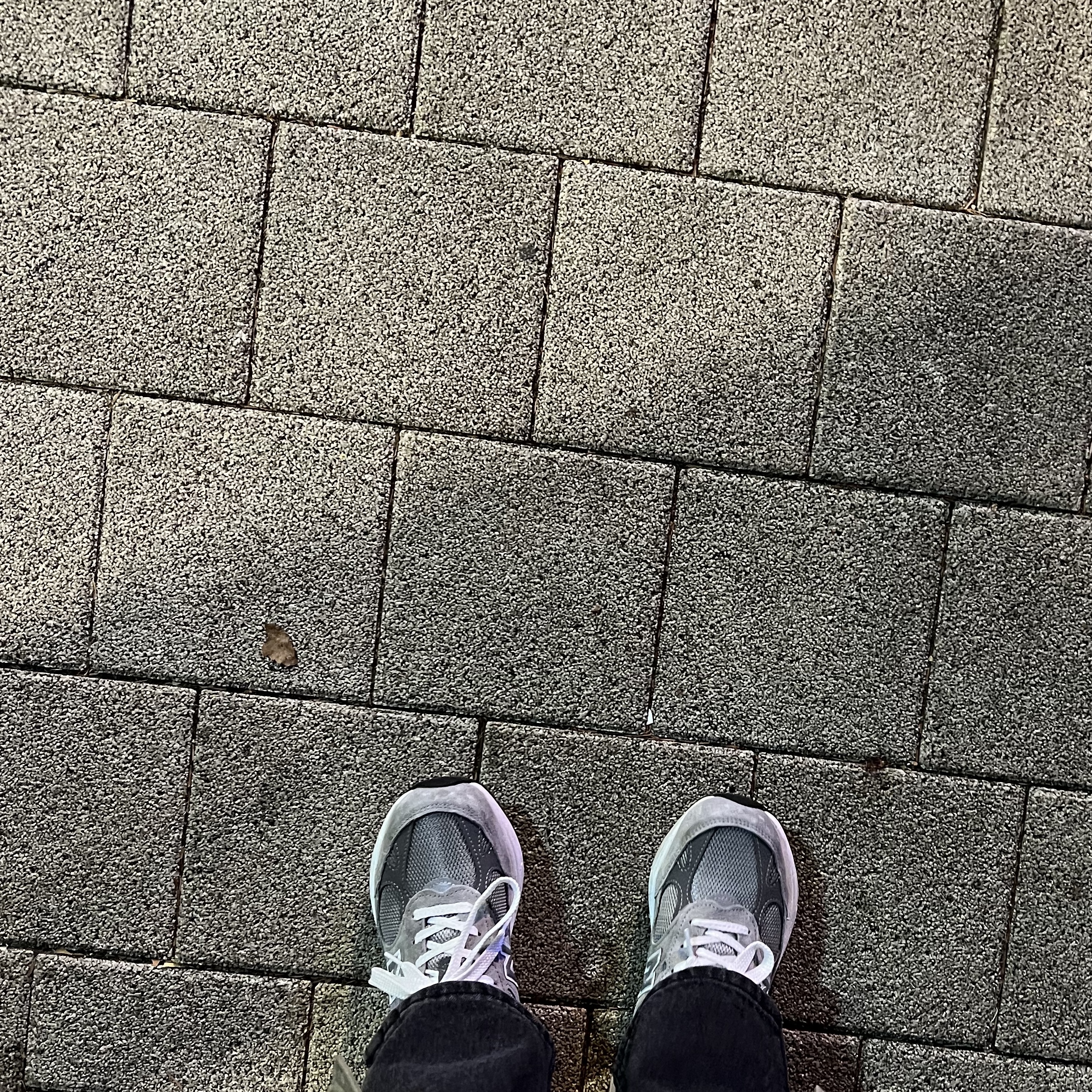 (W) New Balance 993 Made in USA Grey - D Wide 착용 스타일