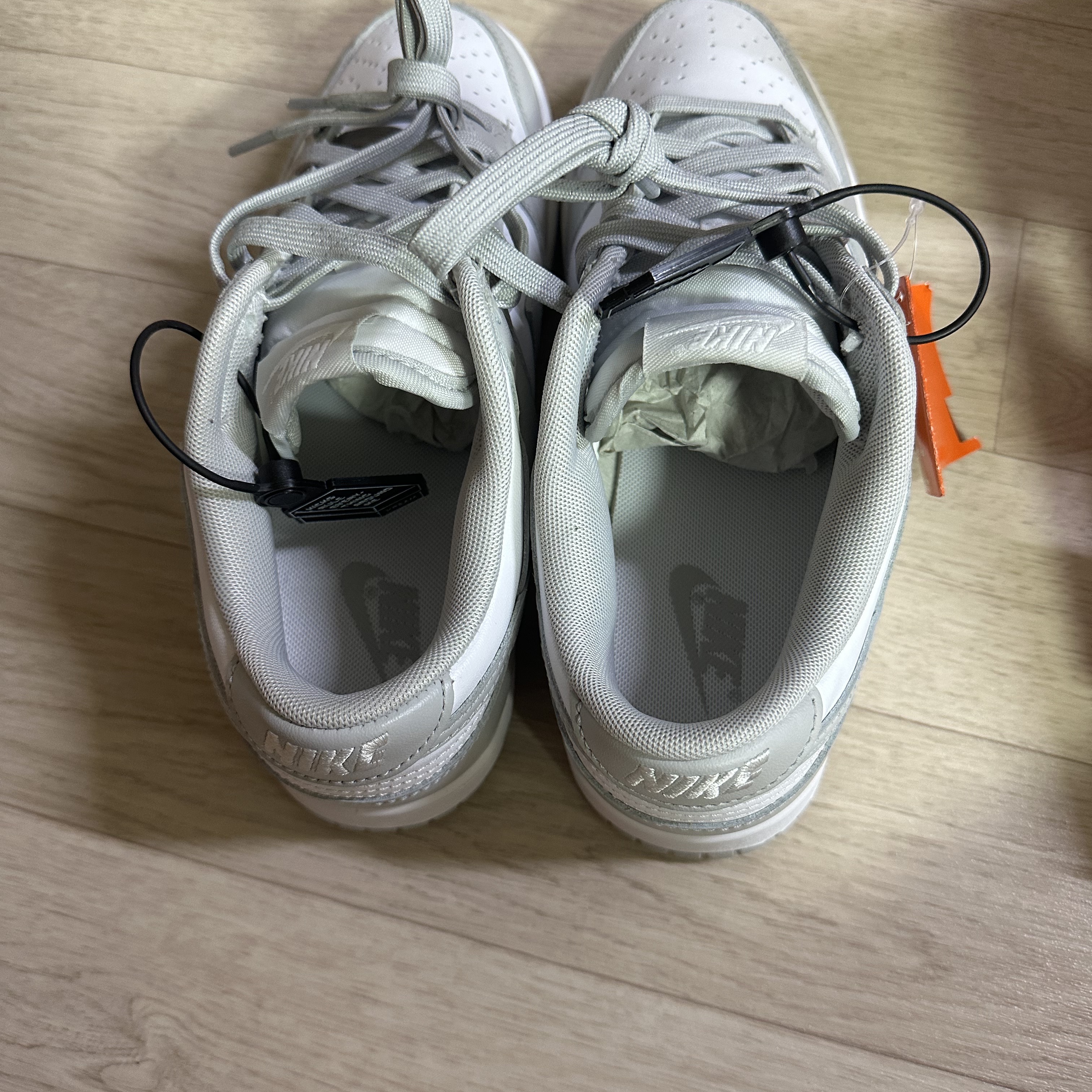 Nike Dunk Low Retro Grey Fog 착용 스타일 - 2
