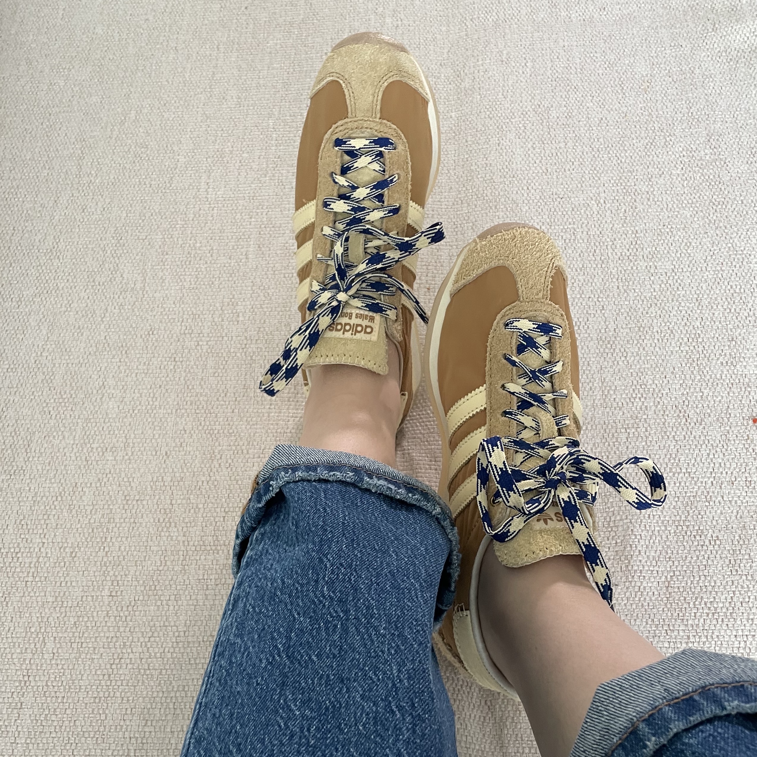 Adidas x Wales Bonner Country Mesa 착용 스타일 - 3