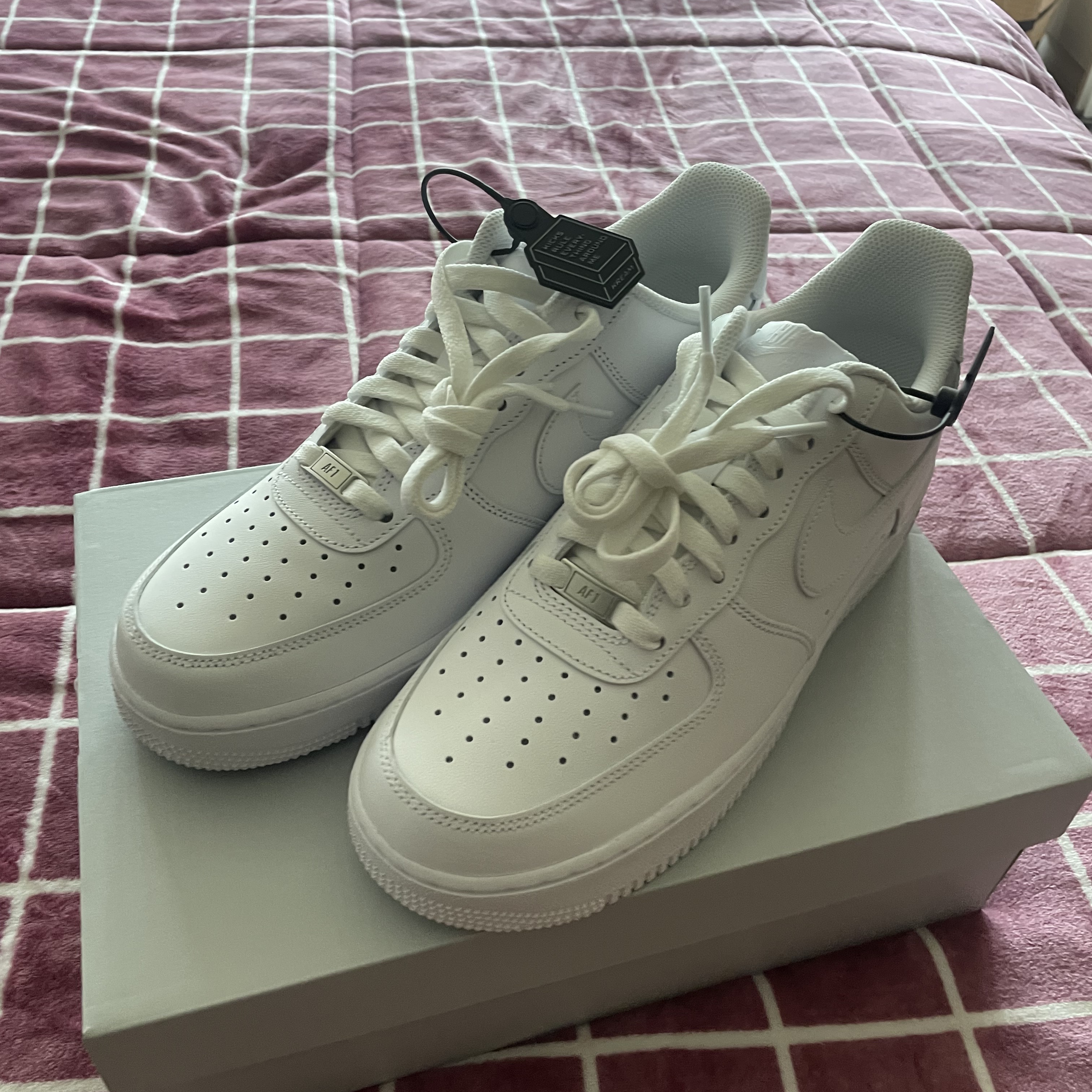 Nike Air Force 1 '07 Low White 착용 스타일