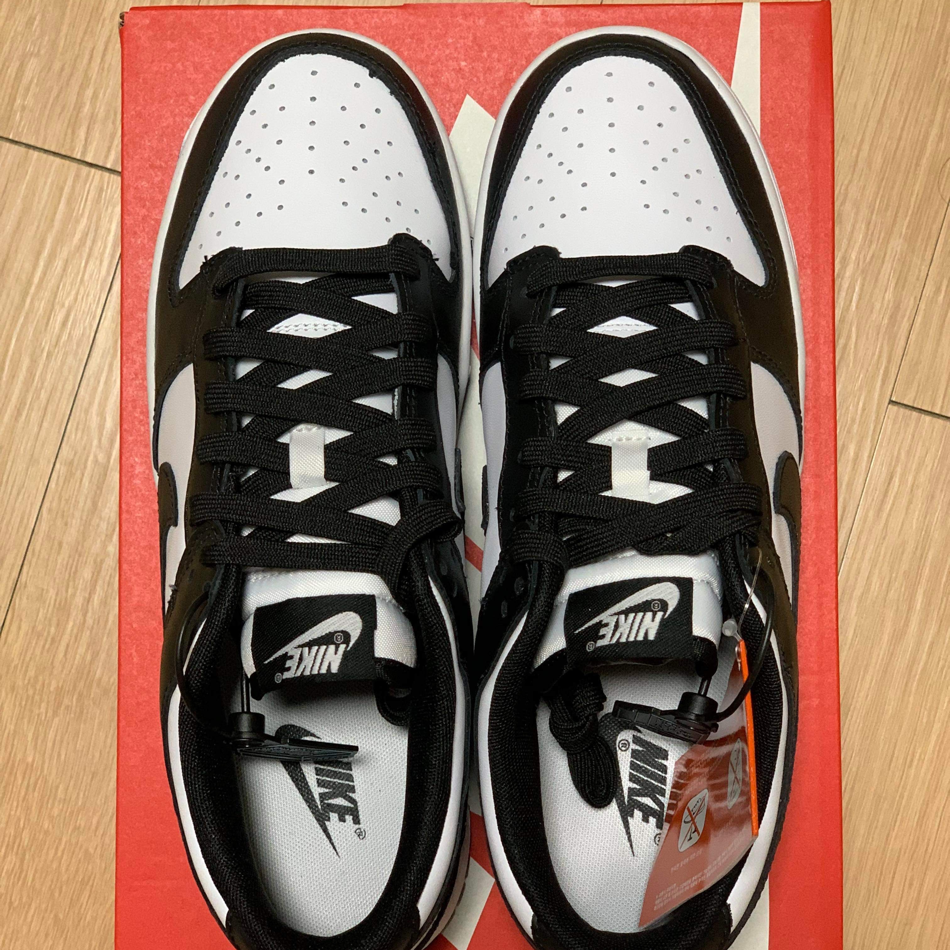(W) Nike Dunk Low Black 착용 스타일 - 3