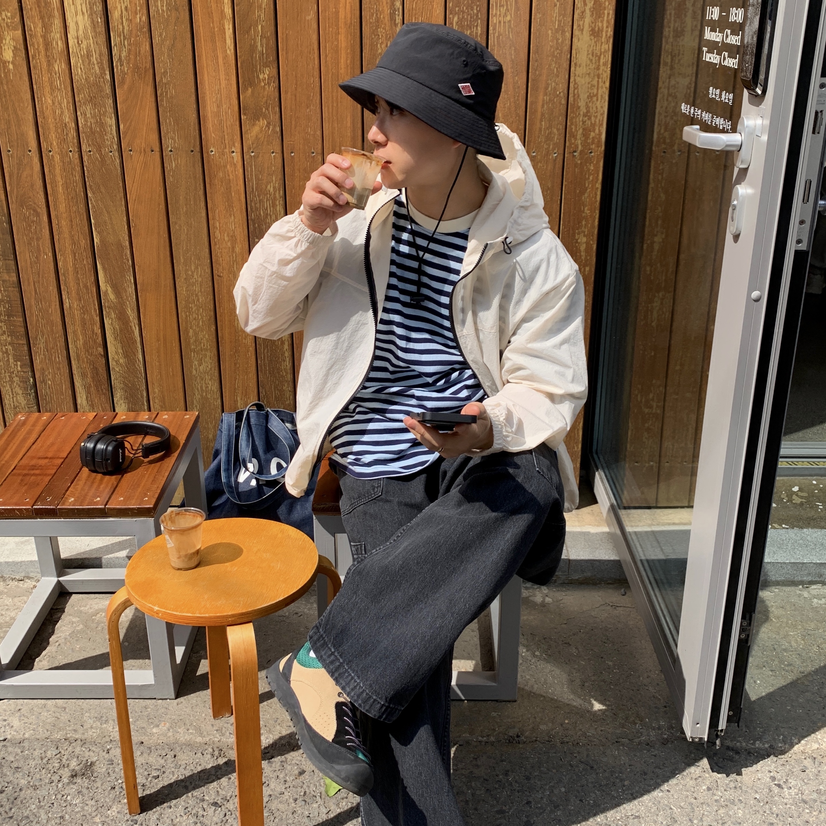 Keen Jasper Rocks SP Sneakers Brown 착용 스타일 - 3