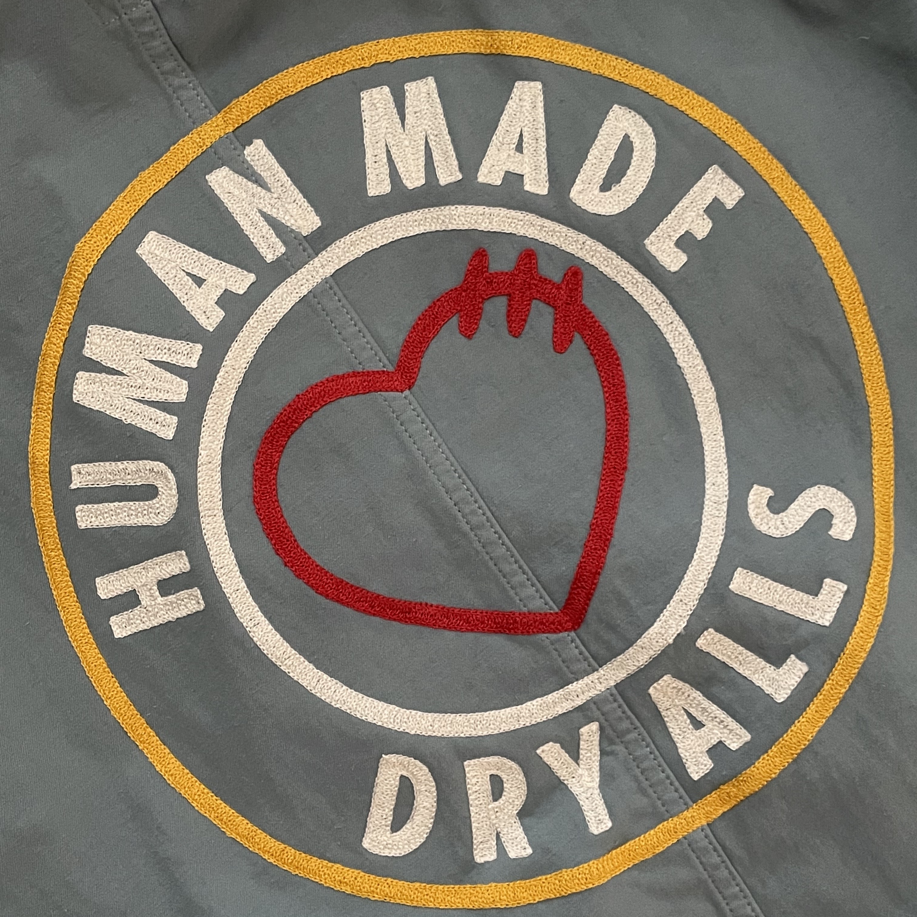 Human Made Factory Jacket Blue 착용 스타일 - 4
