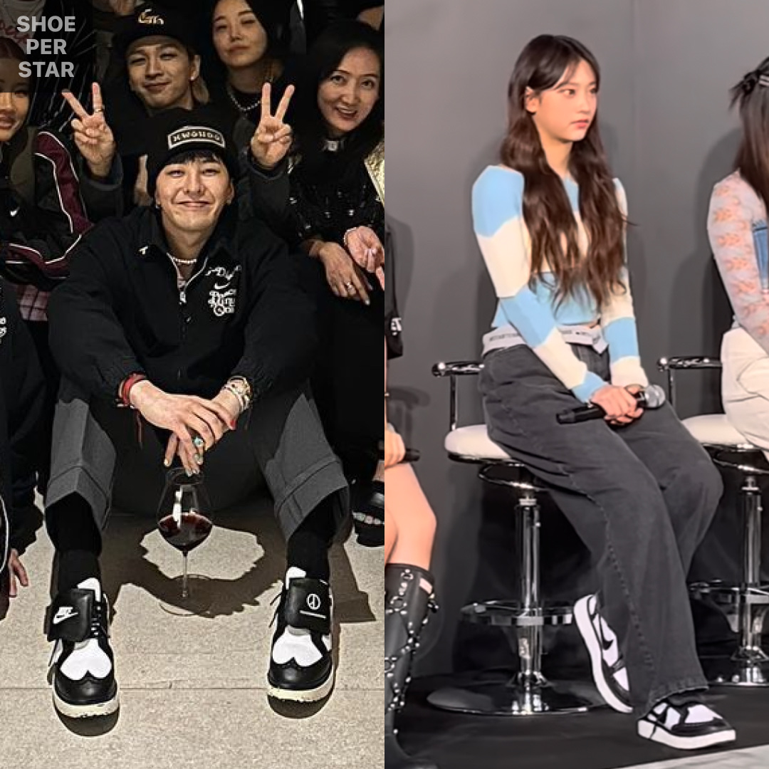 Nike x Peaceminusone Kwondo1 Black and White 착용 스타일 - 1