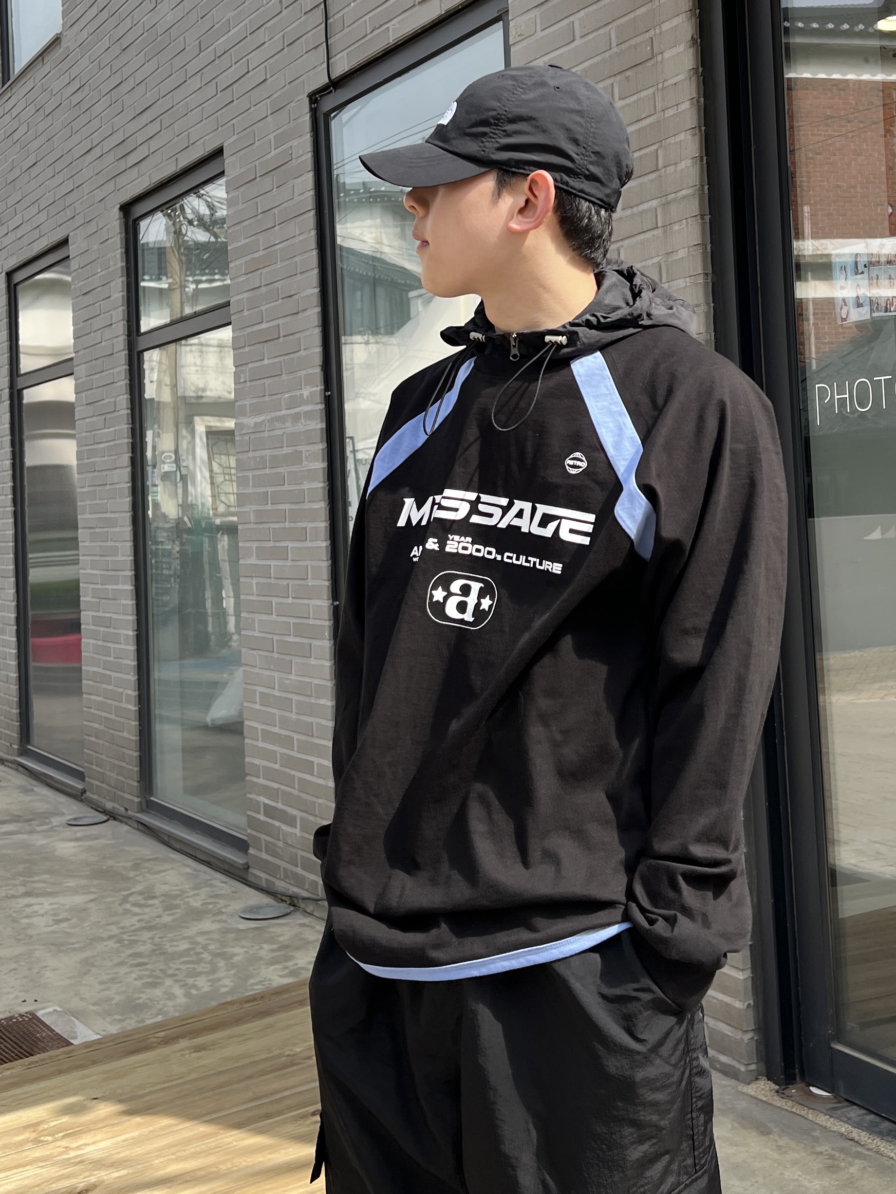 Adidas Adimatic Phantone 착용 스타일 - 2