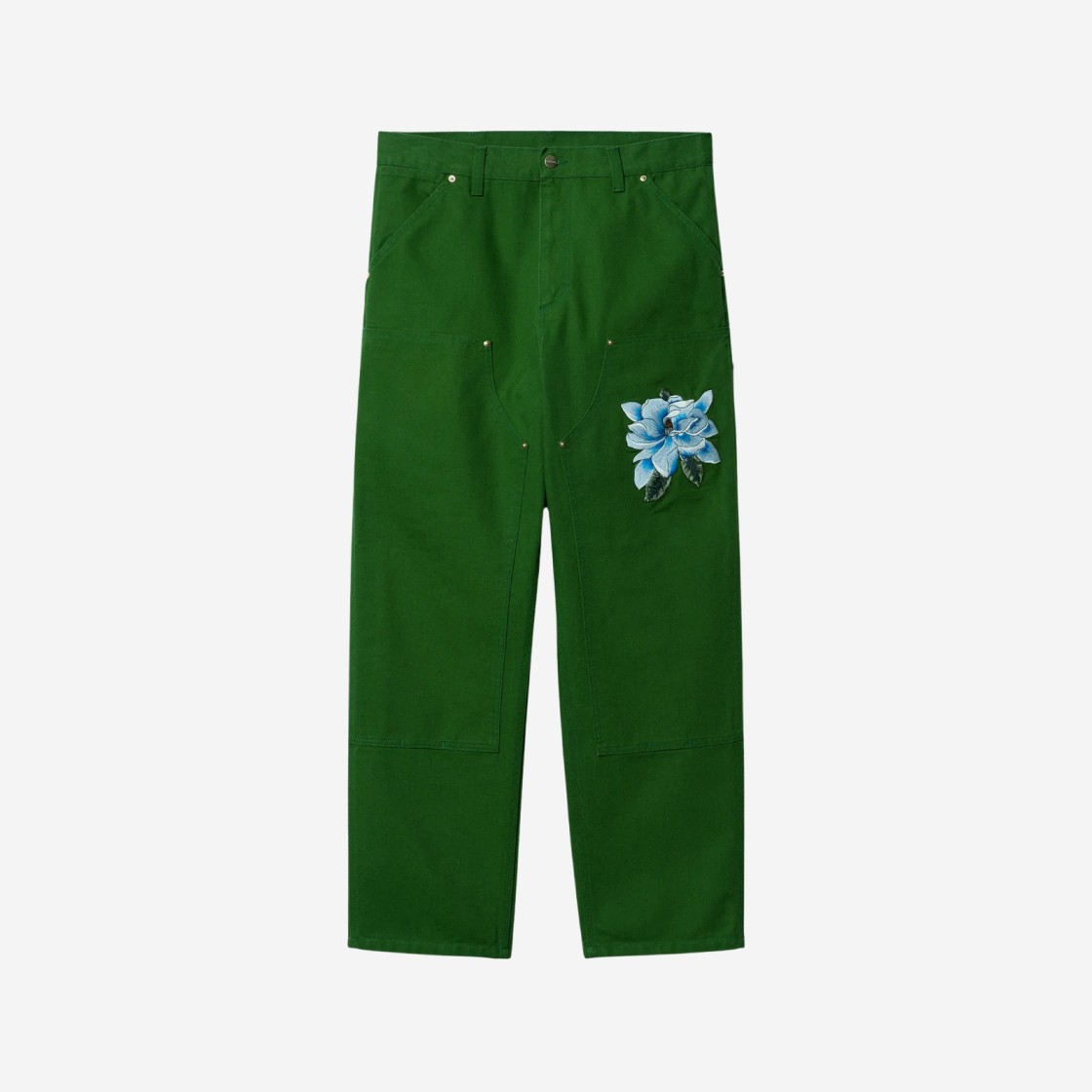 Carhartt WIP x Awake NY Double Knee Pants Green 상세 이미지 1