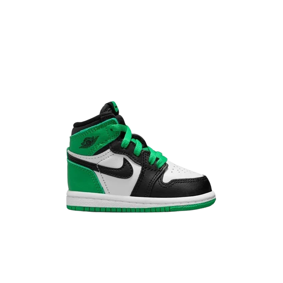 (TD) 조던 1 레트로 하이 OG 블랙 앤 럭키 그린((TD) Jordan 1 Retro High OG Black and Lucky Green)