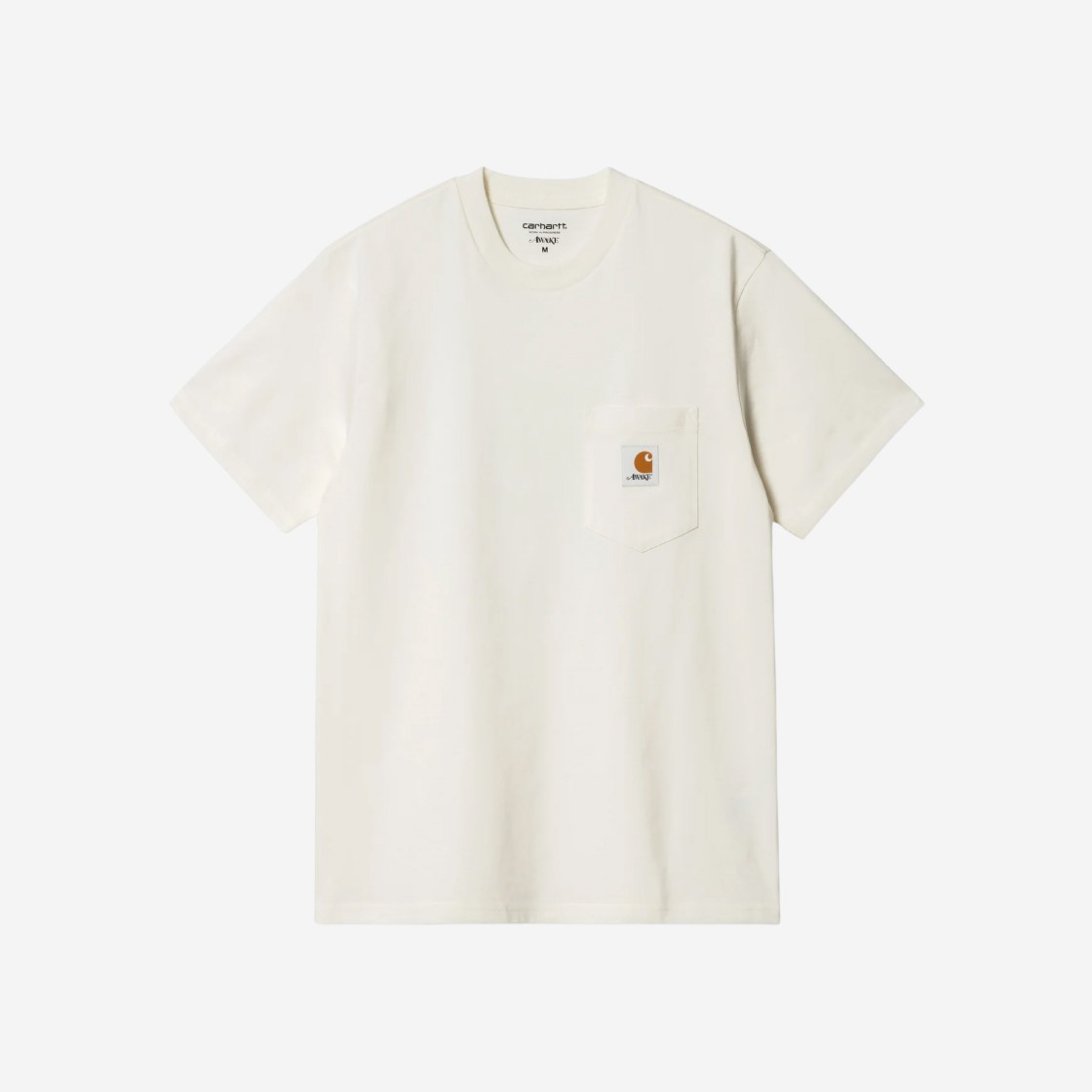 Carhartt WIP x Awake NY Pocket T-Shirt Cream 상세 이미지 2