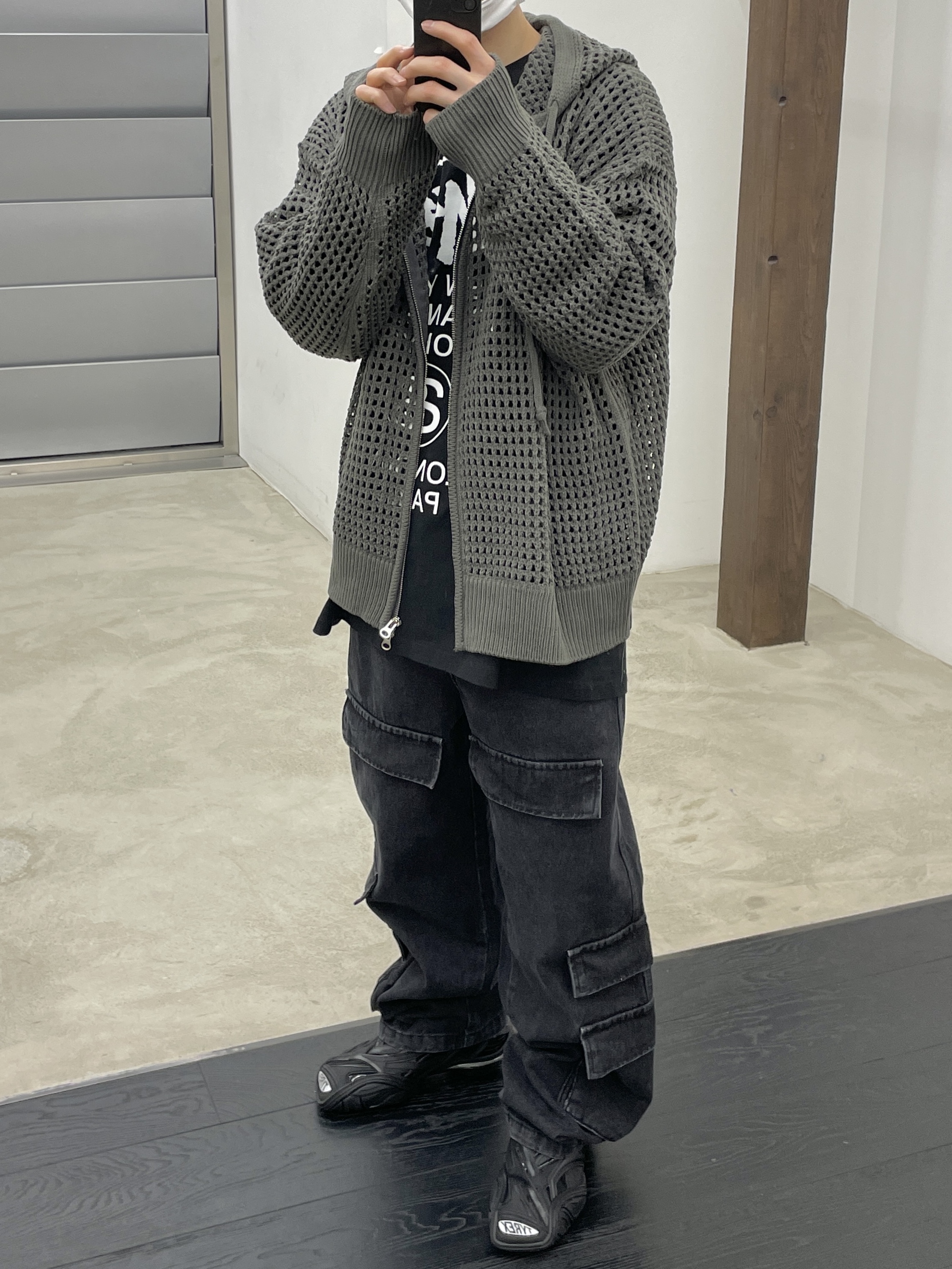 (W) Balenciaga Tyrex Sneakers Black, Balenciaga Tyrex Sneakers Black 착용 스타일