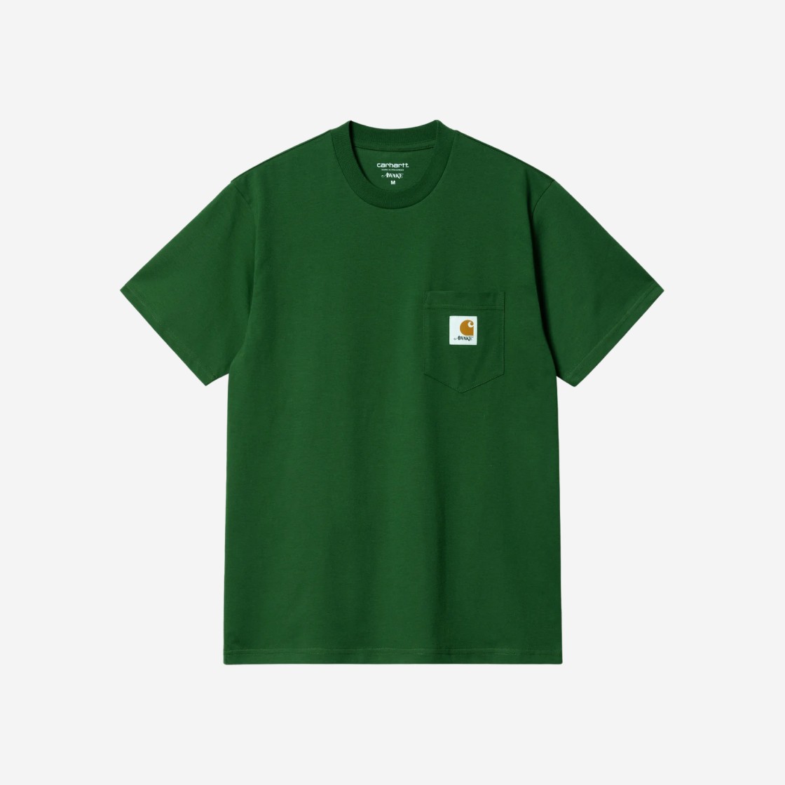 Carhartt WIP x Awake NY Pocket T-Shirt Green 상세 이미지 2