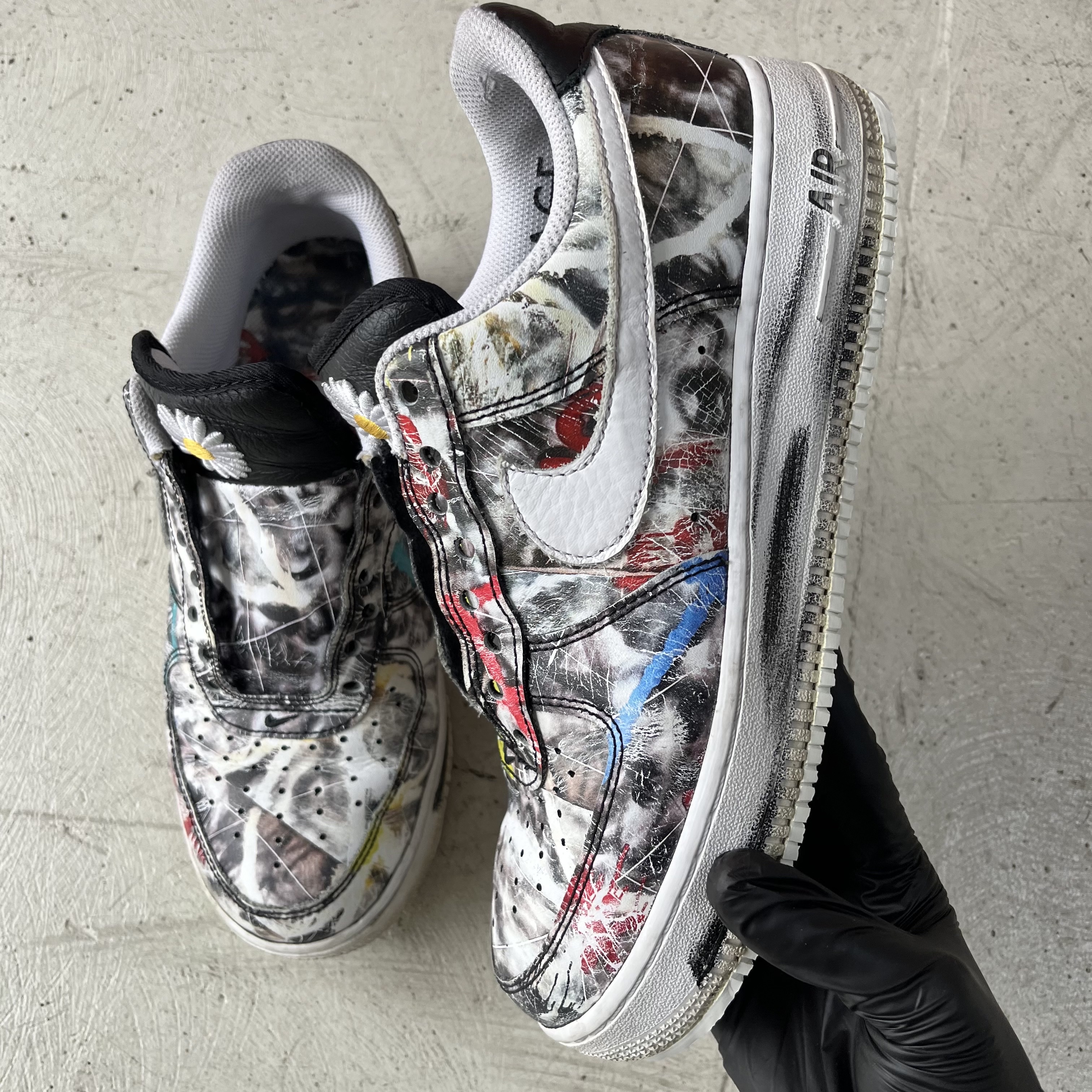 Nike x Peaceminusone Air Force 1 Low Para-Noise, Nike x Peaceminusone Air Force 1 Low Para-Noise 2.0 착용 스타일 - 2