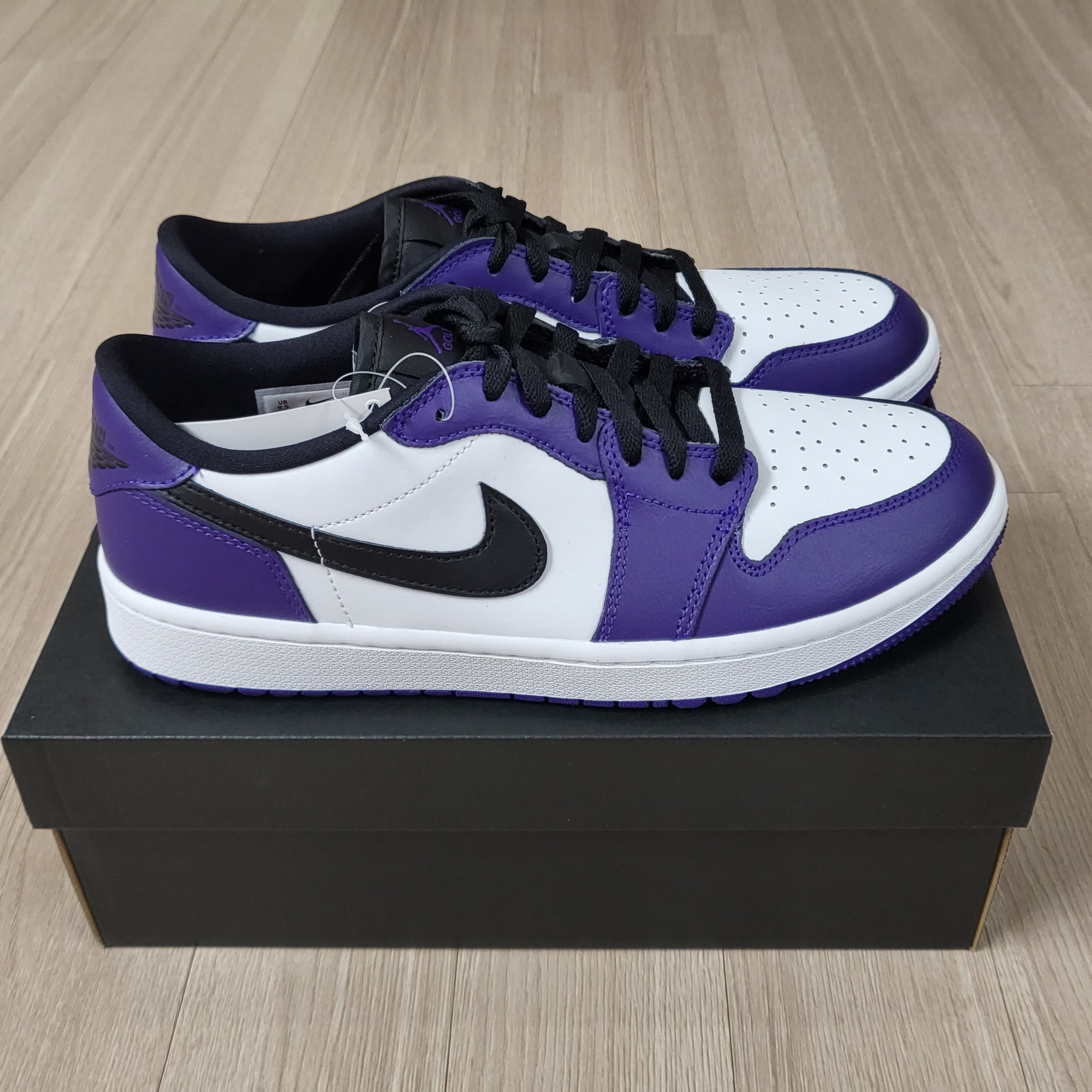 Jordan 1 Low Golf Court Purple 착용 스타일