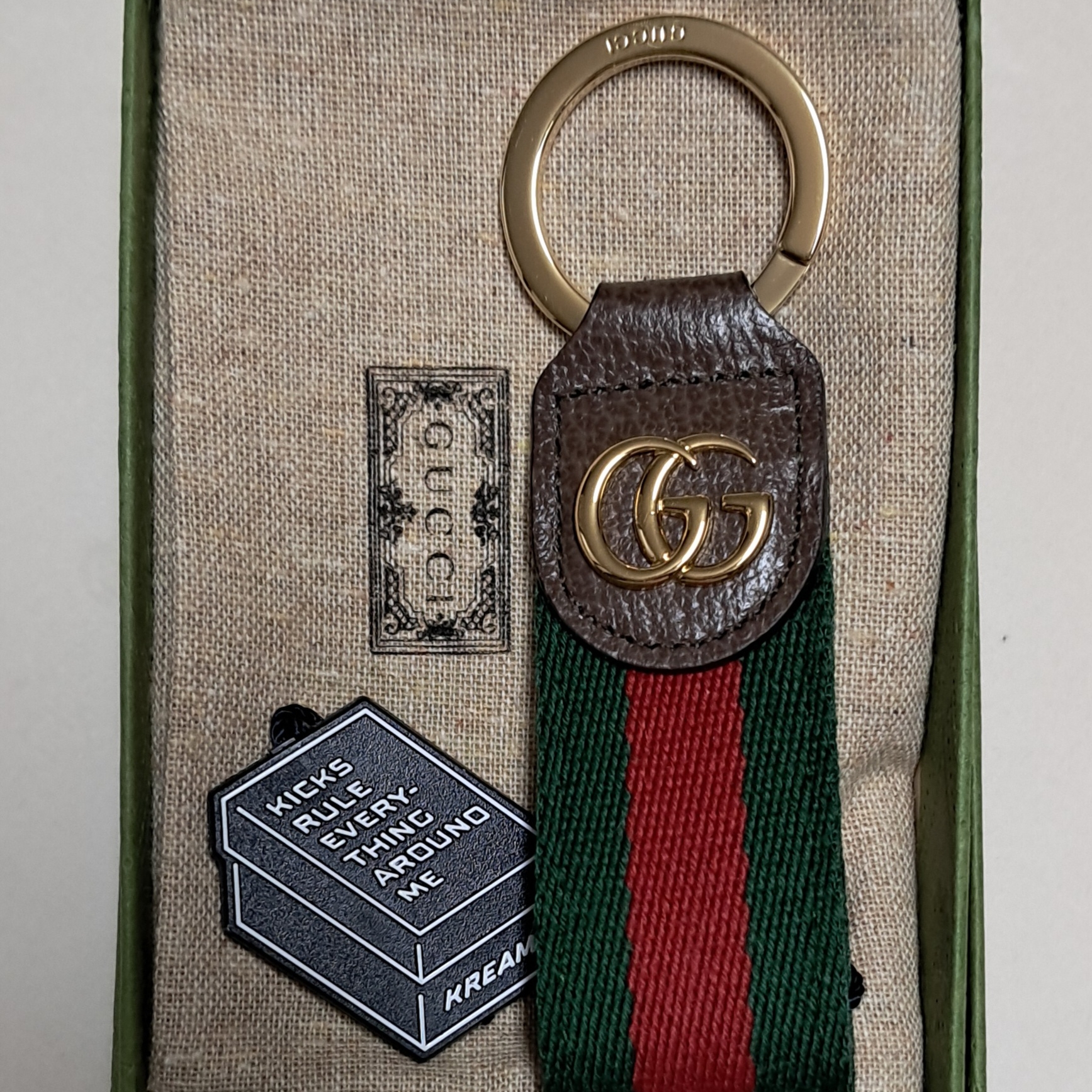 Gucci Ohpidia Keychain 착용 스타일 - 2