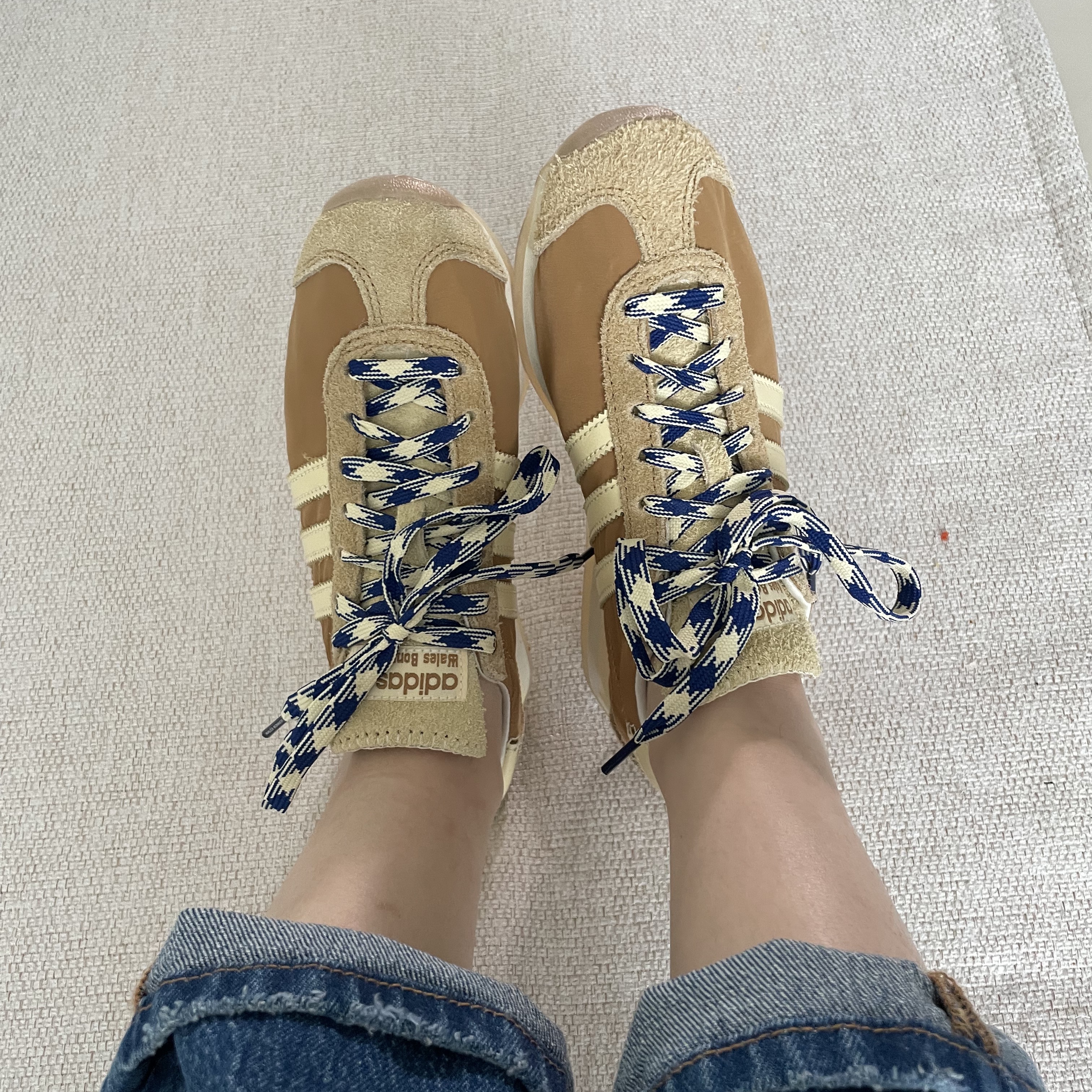 Adidas x Wales Bonner Country Mesa 착용 스타일 - 2