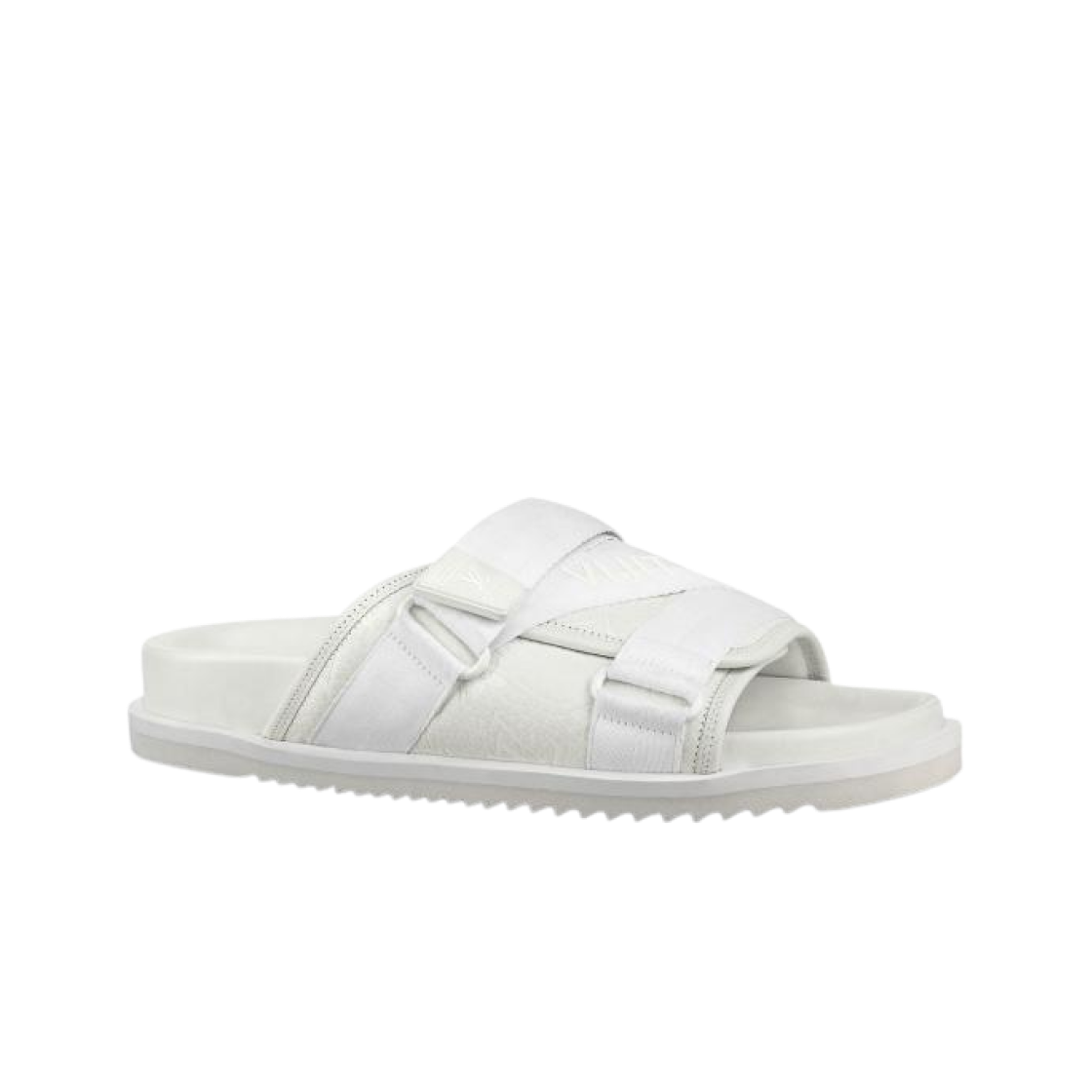 루이비통 호놀룰루 뮬 모노그램 화이트