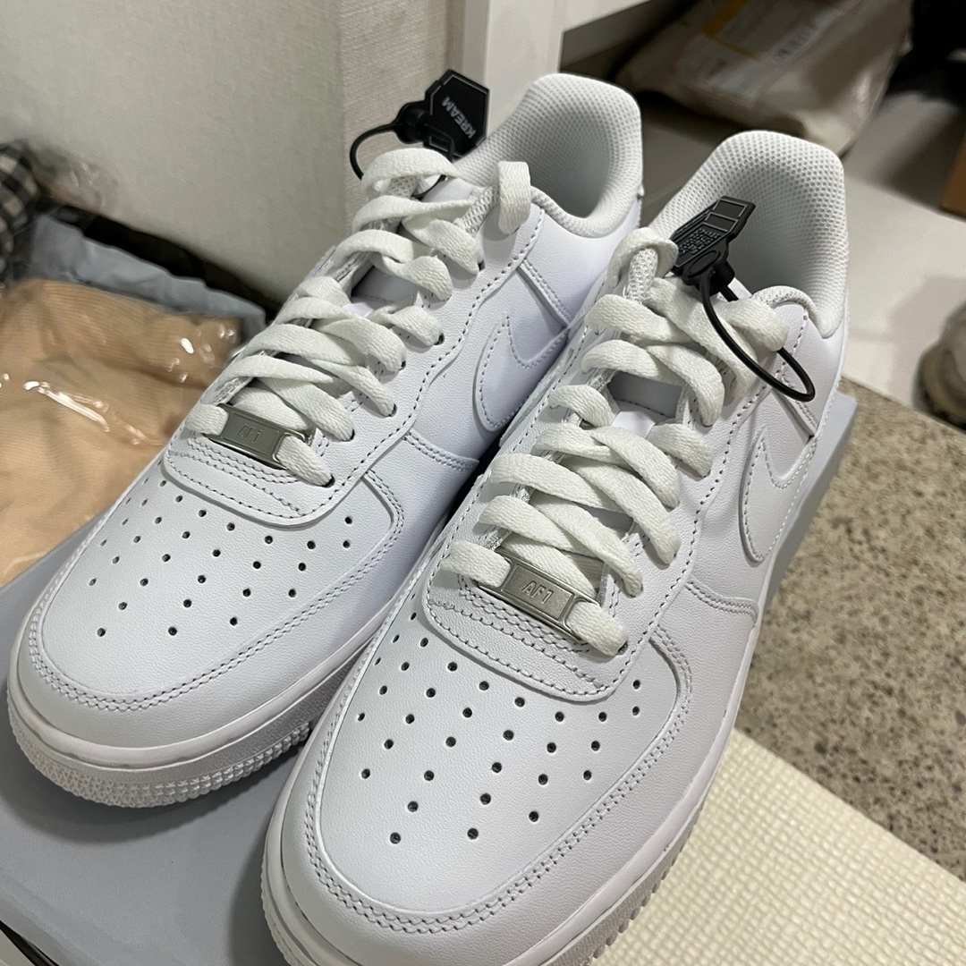 Nike Air Force 1 '07 Low White 착용 스타일
