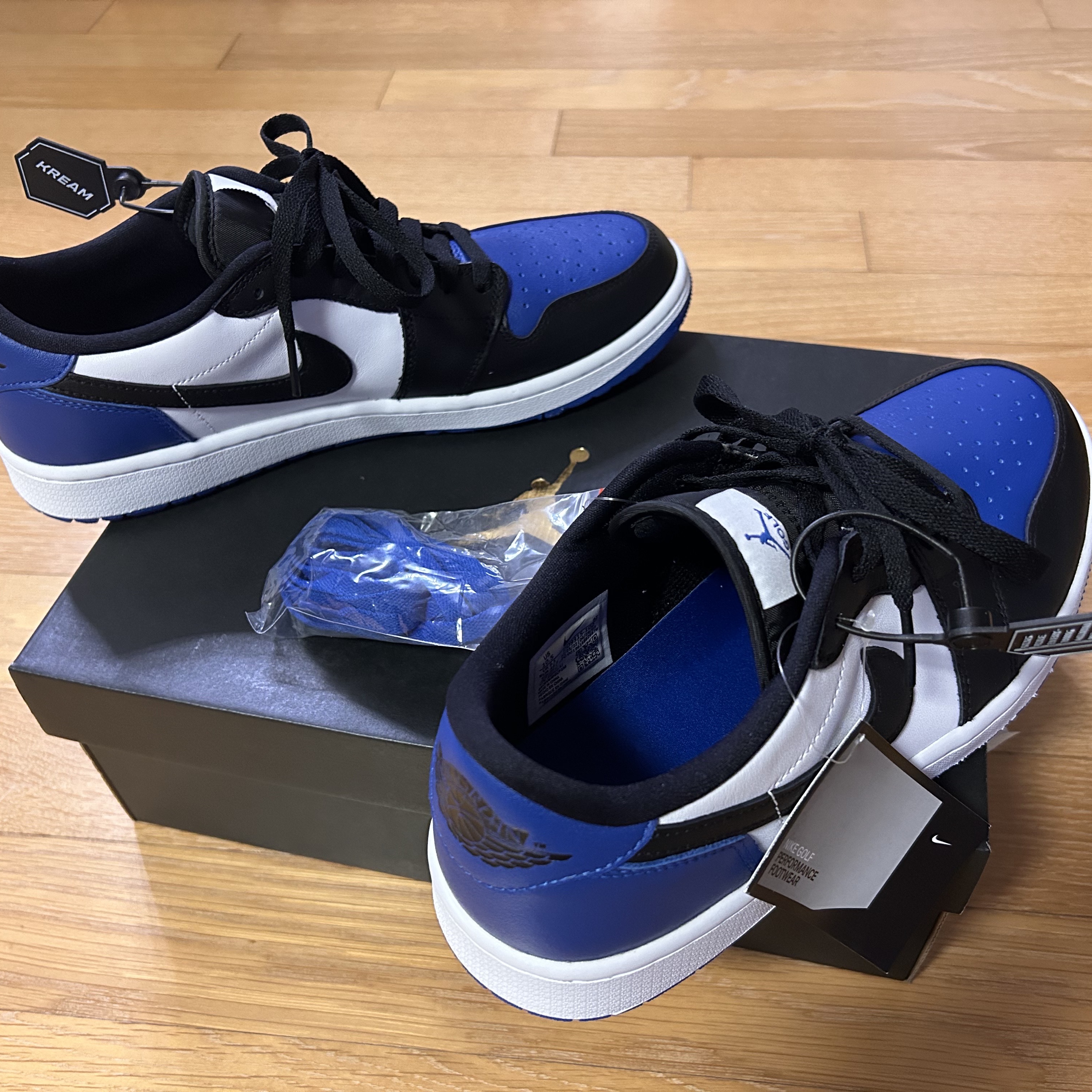 Jordan 1 Low Golf Sport Royal 착용 스타일