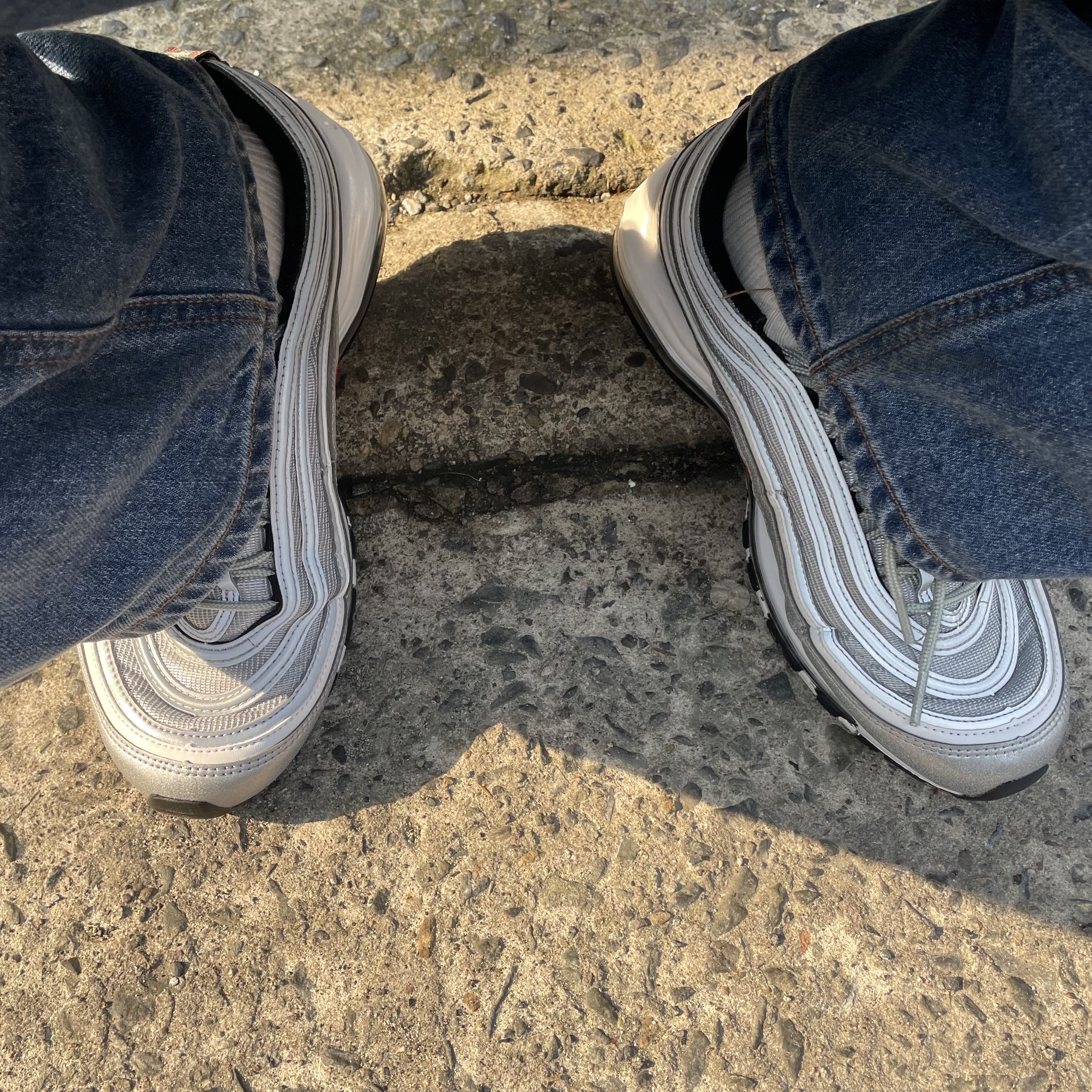 Nike Air Max 97 OG Silver Bullet 2022 착용 스타일