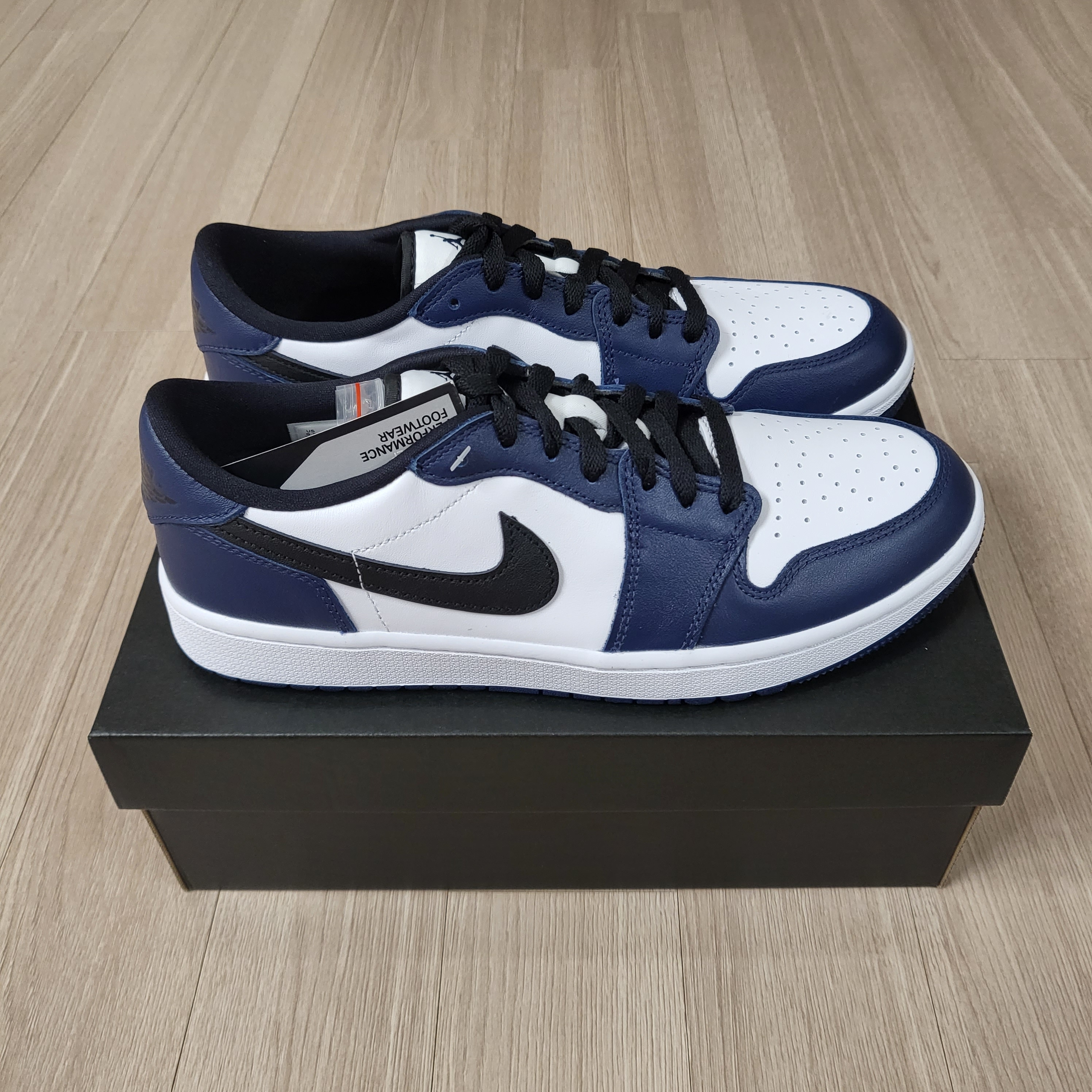 Jordan 1 Low Golf Midnight Navy 착용 스타일