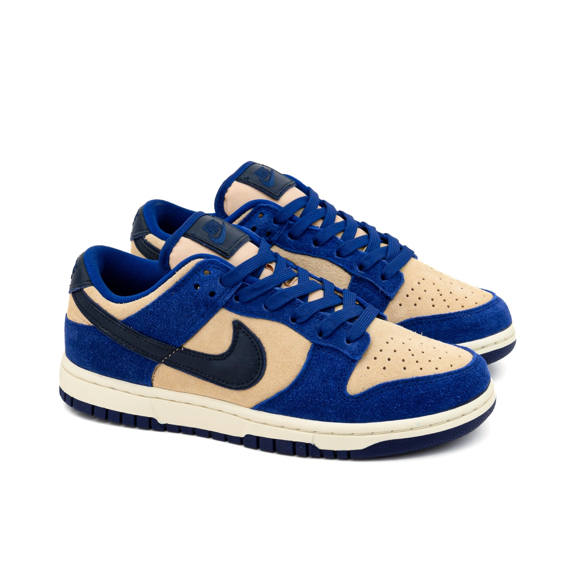 (W) Nike Dunk Low LX Blue Suede 착용 스타일