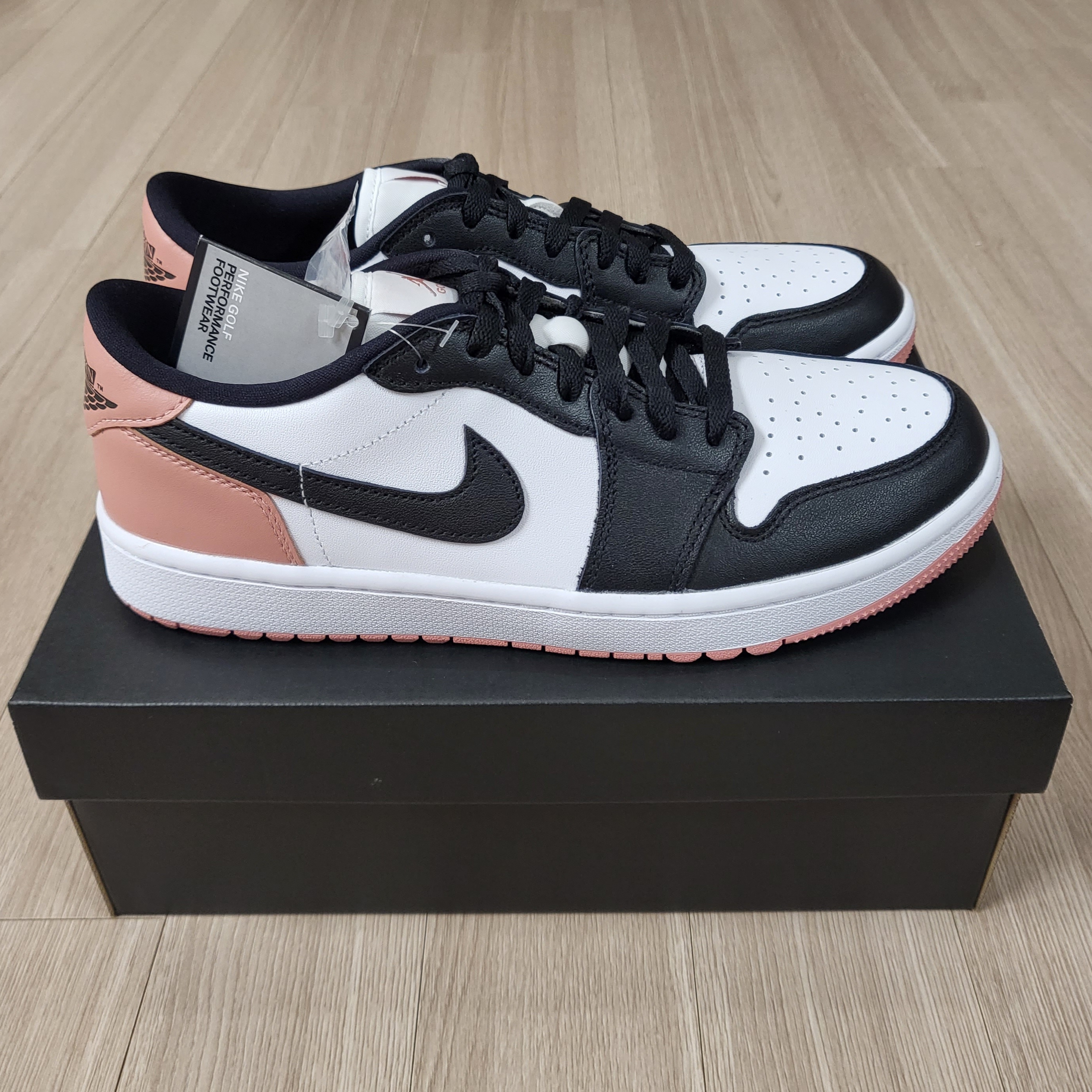 Jordan 1 Low Golf Rust Pink 착용 스타일