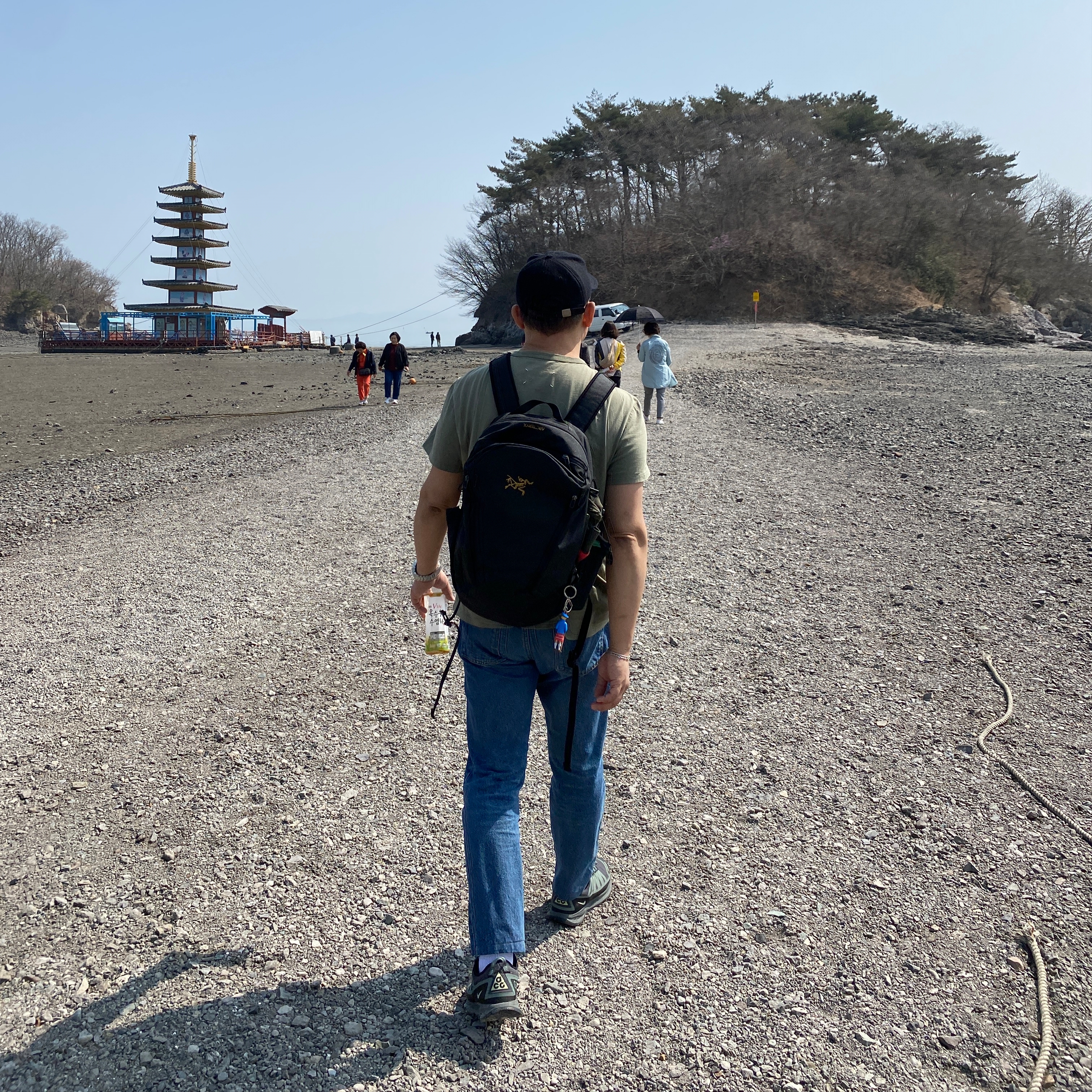 Arc'teryx Mantis 26 Backpack Black 착용 스타일